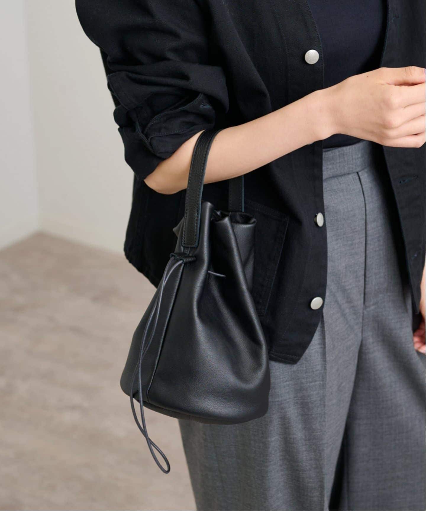 ≪WEB限定追加≫MORMYRUS/モルミルス 巾着バッグ（ハンドバッグ