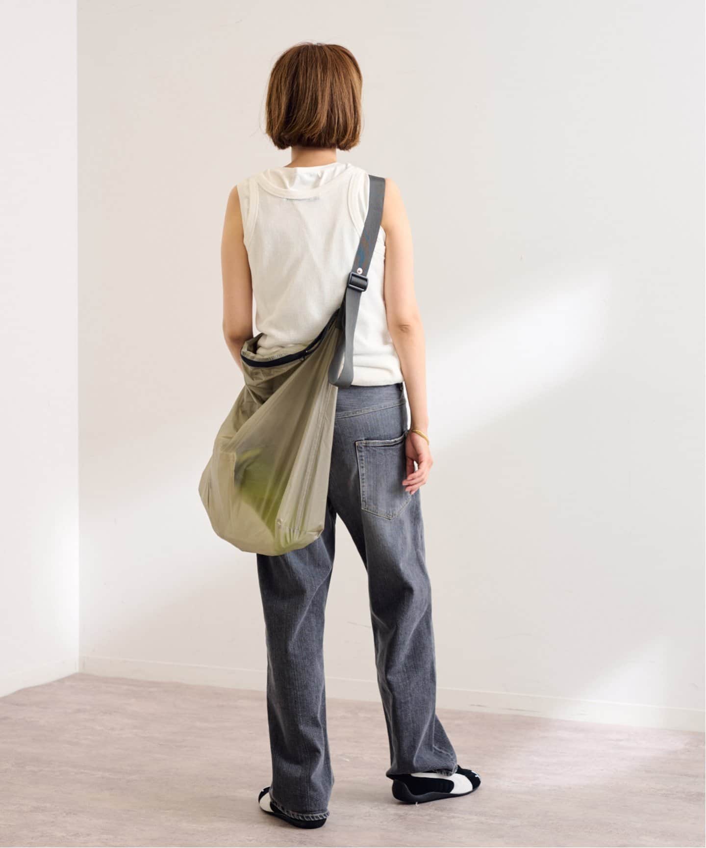 JULY NINE/ジュライ ナイン SEQUEL TOUGH CHACOAL BELT-L