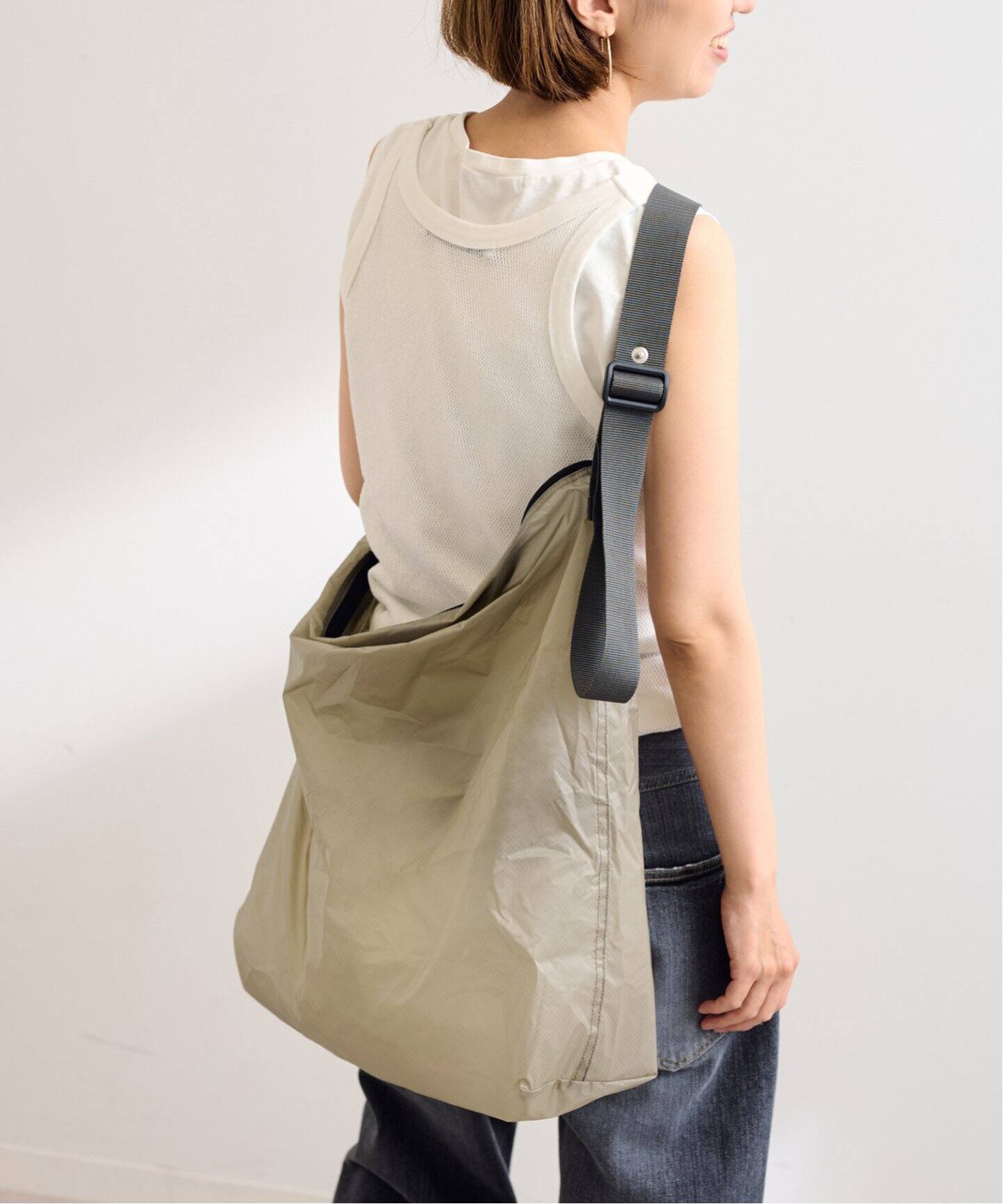 JULY NINE/ジュライ ナイン SEQUEL TOUGH CHACOAL BELT-L（ショルダー 