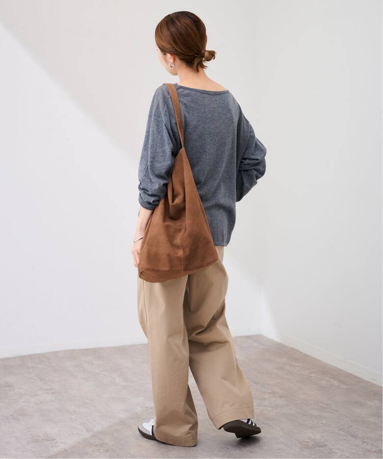 Morphee / モルフェ 3WAY CYLINDER L SUEDE（トートバッグ 