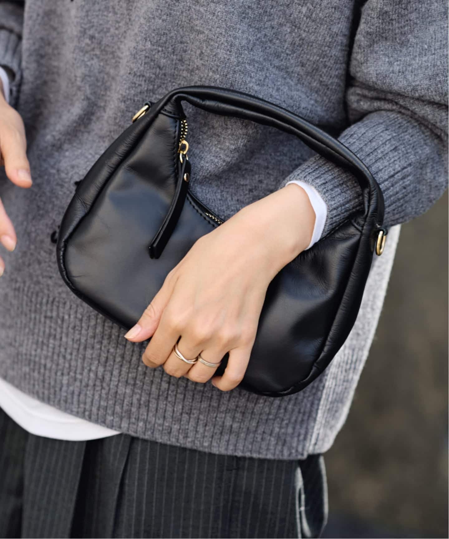 【ANDREA CARDONE/アンドレアカルドネ】 フレームワーク ANDREA CARDONE MINI BAG（ショルダーバッグ）｜FRAMeWORK