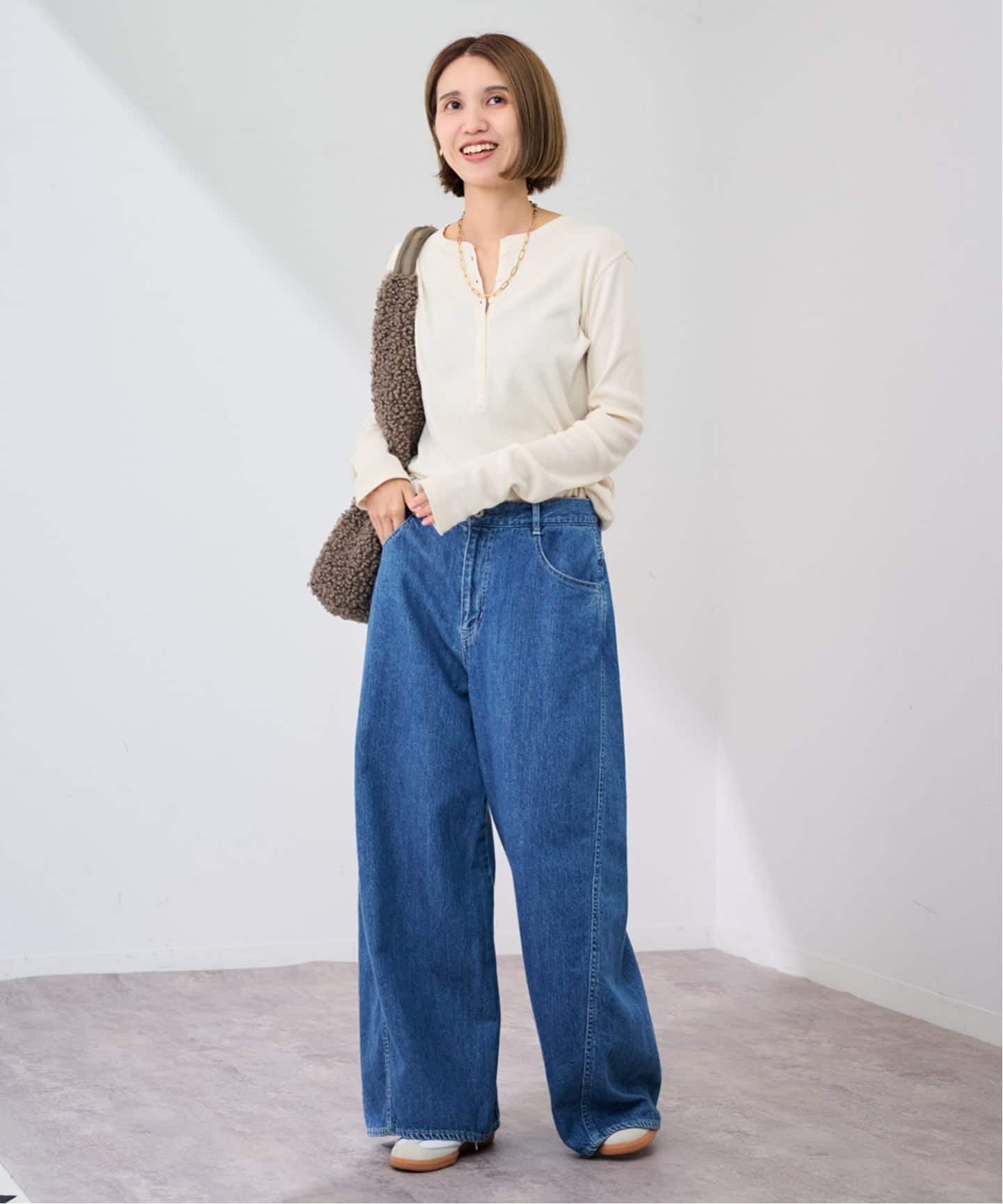 【ANDREA CARDONE/アンドレアカルドネ】 フレームワーク ANDREA CARDONE/アンドレアカルドネ TEDDY BAG（ハンドバッグ