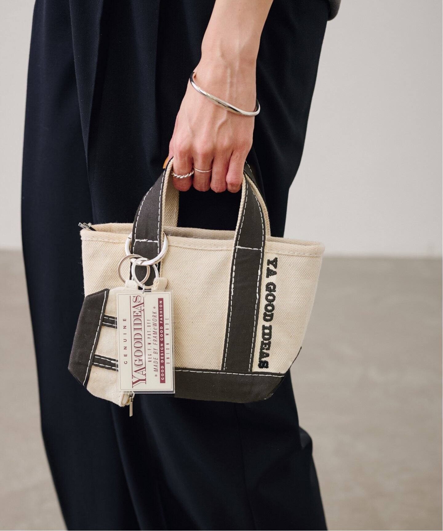 YA GOOD IDEAS BIG＆MINI TOTE POACH XS（トートバッグ）｜FRAMeWORK 