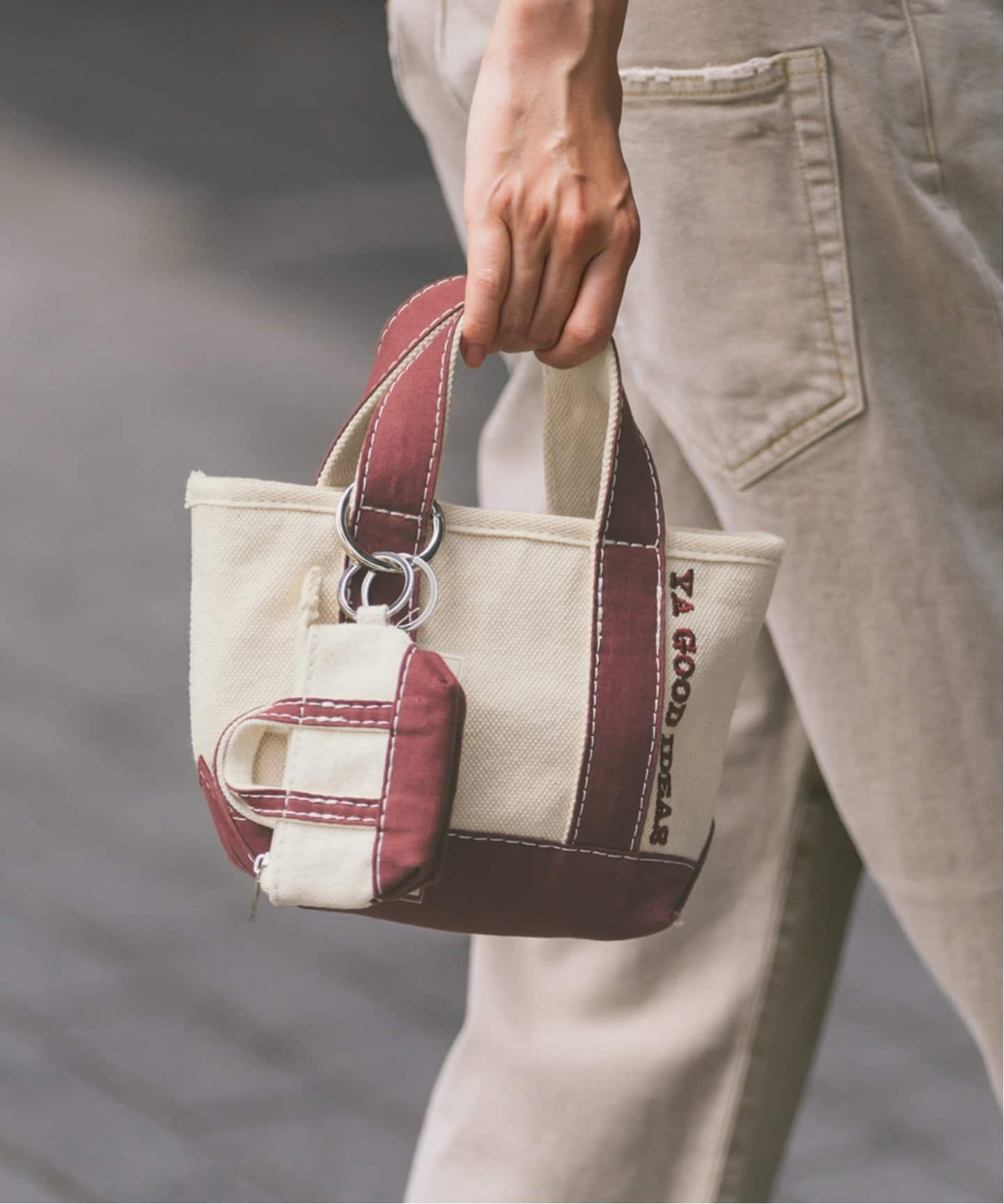 YA GOOD IDEAS BIG＆MINI TOTE POACH XS（トートバッグ）｜FRAMeWORK