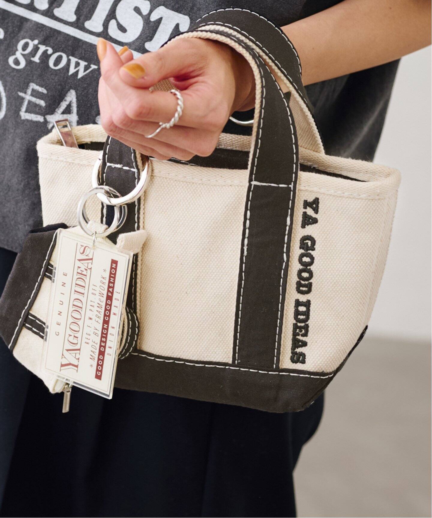 YA GOOD IDEAS BIG＆MINI TOTE POACH XS（トートバッグ）｜FRAMeWORK 
