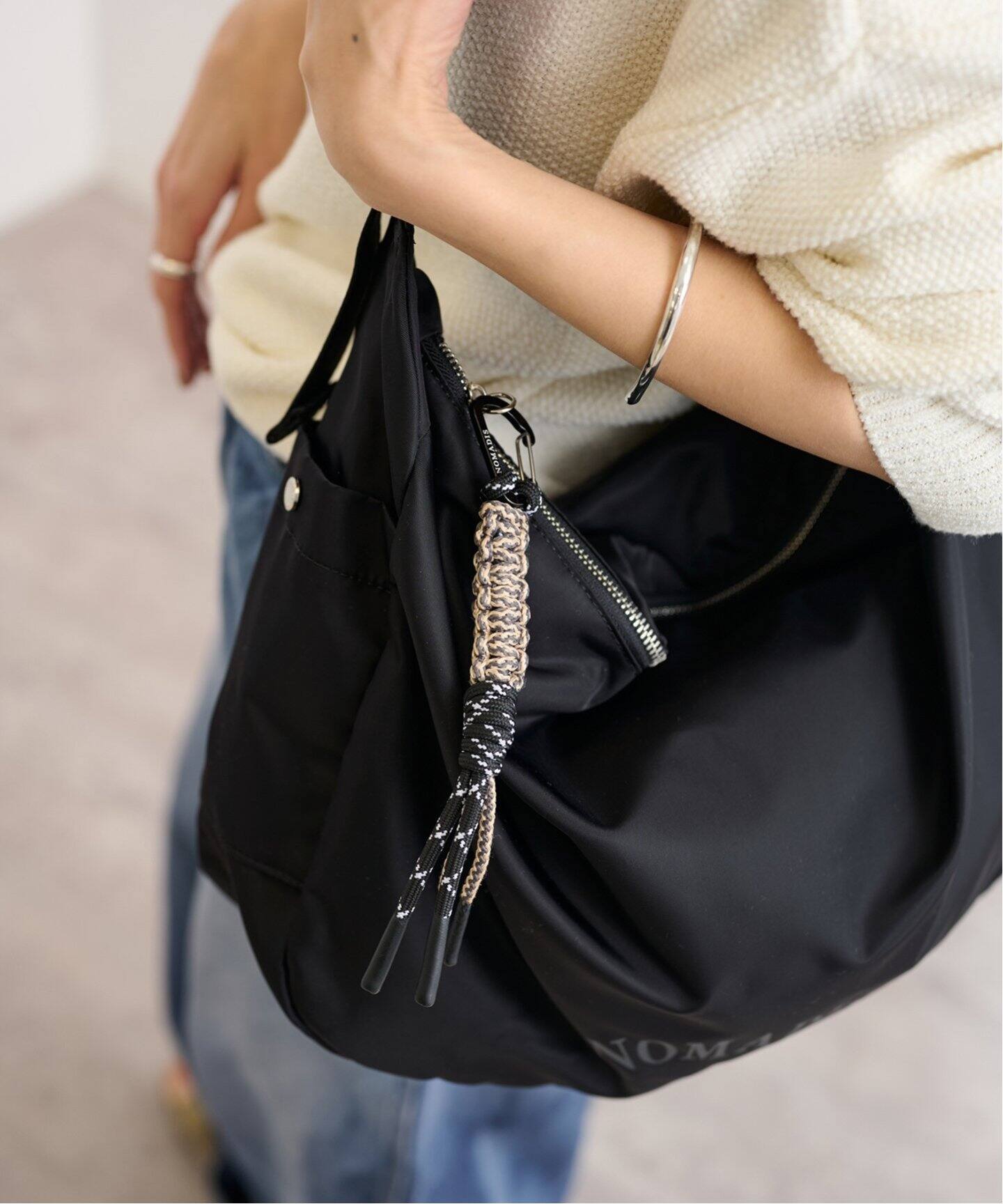 NOMADIS/ノマディス 別注コードチャームSHOULDERバッグ（ショルダー 