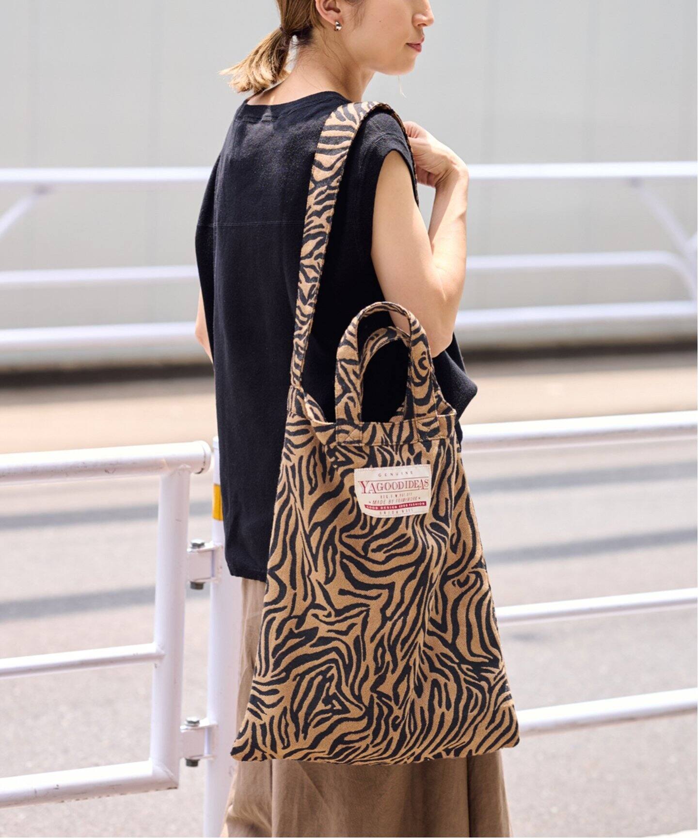 【新品タグ付】YA GOOD IDEAS BIG TAG FABRIC TOTE フレームワーク FRAMeWORK ≪予約/一部店舗・WEB限定カラー≫YA