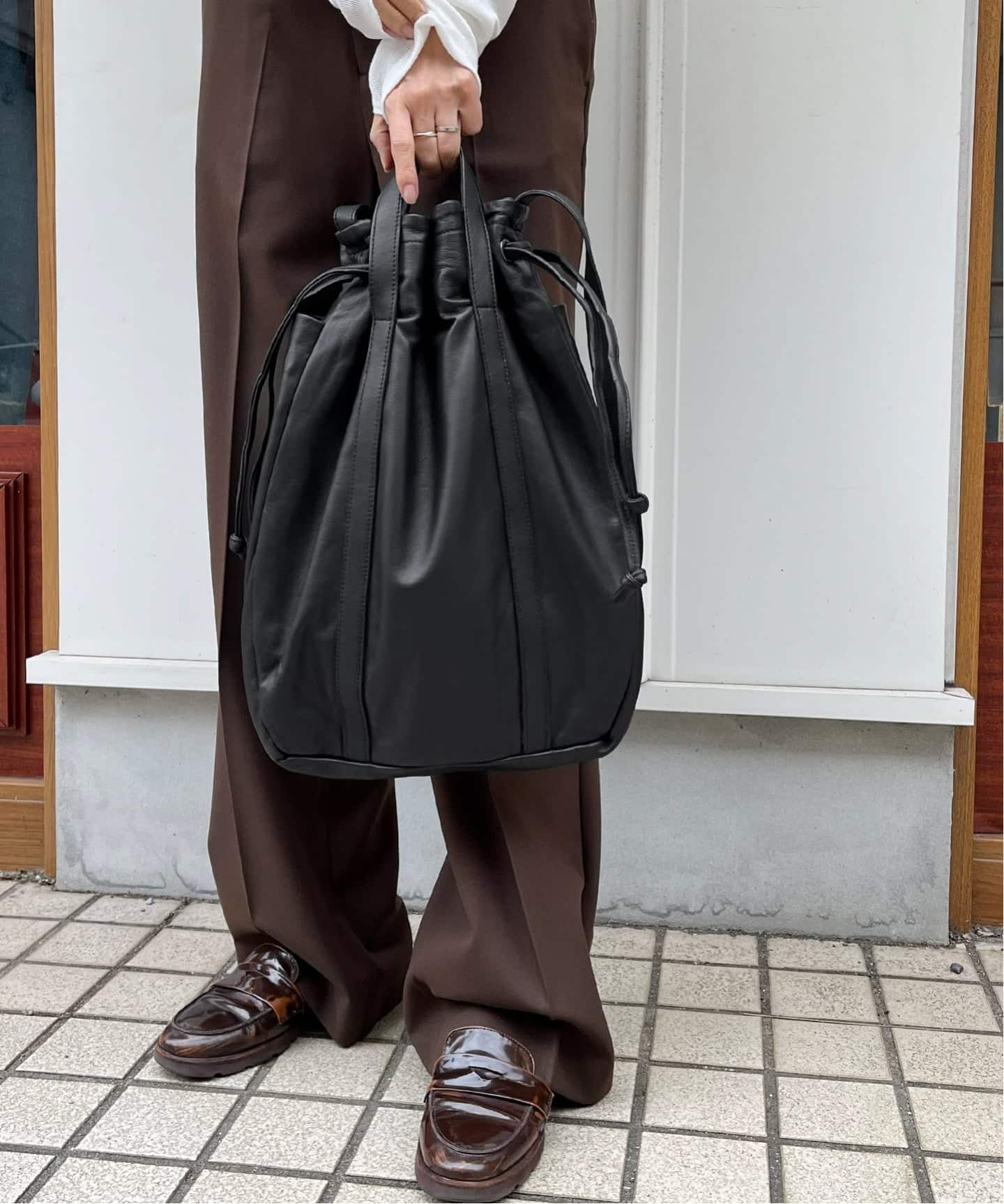 CCU 2wayレザーバッグ CCU 2WAY BAG（ショルダーバッグ）｜FRAMeWORK（フレームワーク）の