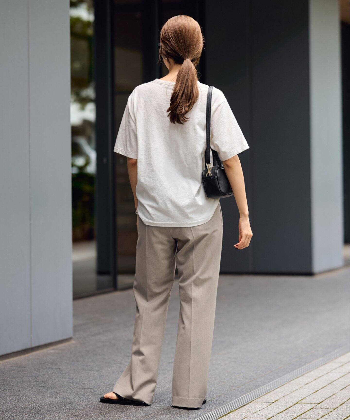 AULENTTI/オウレンティ MINI BOX スムースレザーshoulderバック