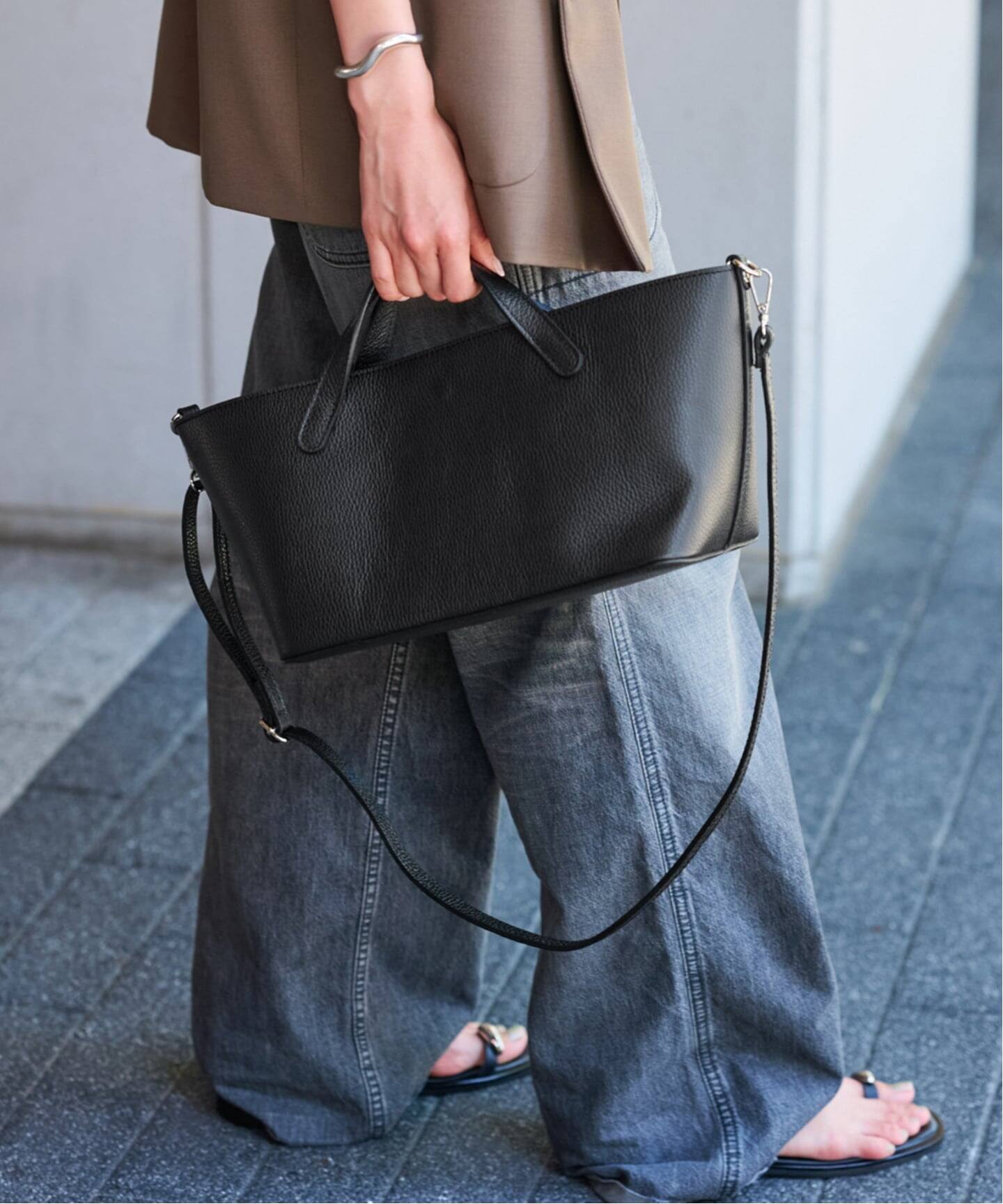 AULENTTI/オウレンティ フナガタSHOULDERツキトート（トートバッグ