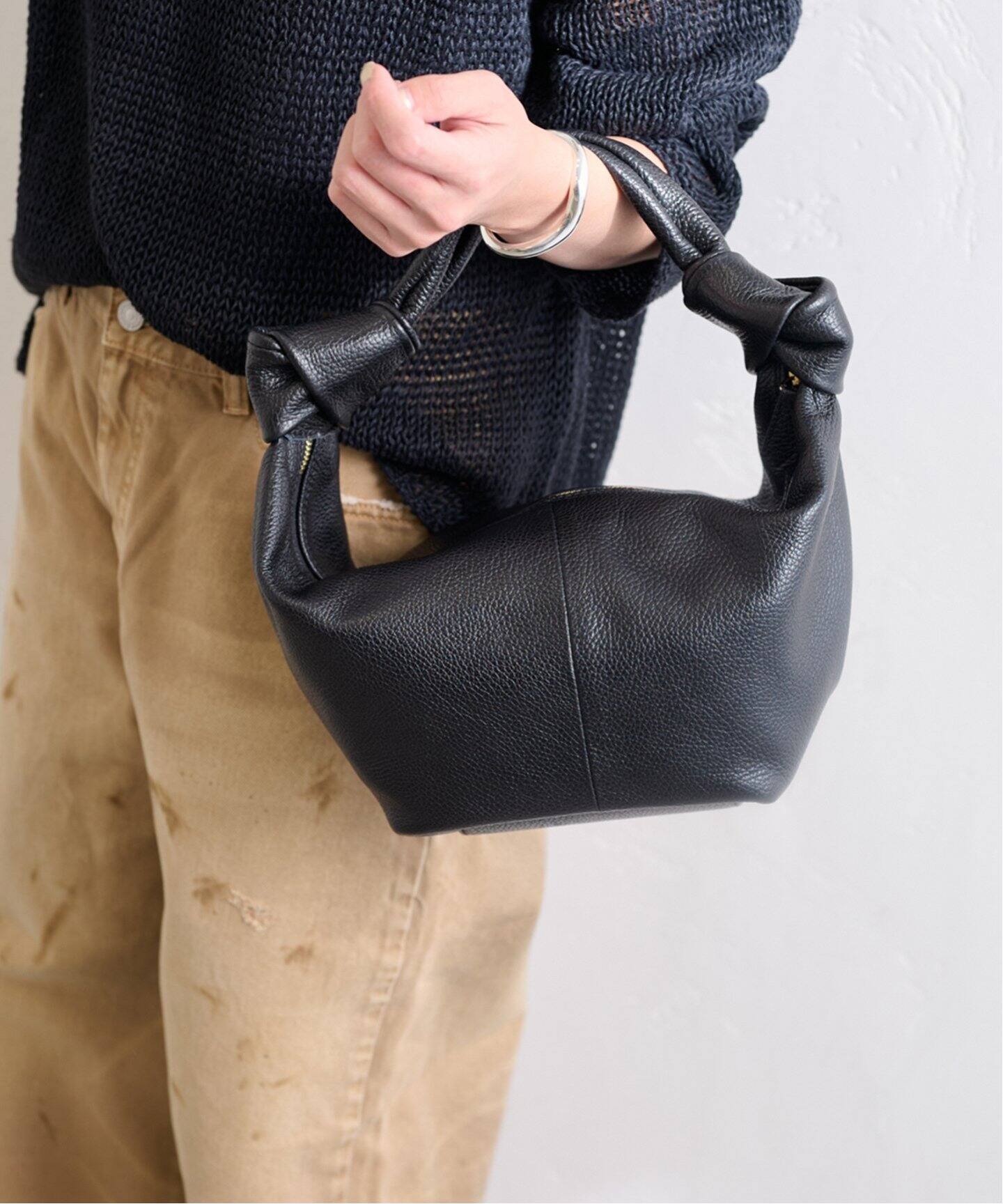 ≪追加≫AULENTTI/オウレンティ KNOT バッグ（ハンドバッグ  