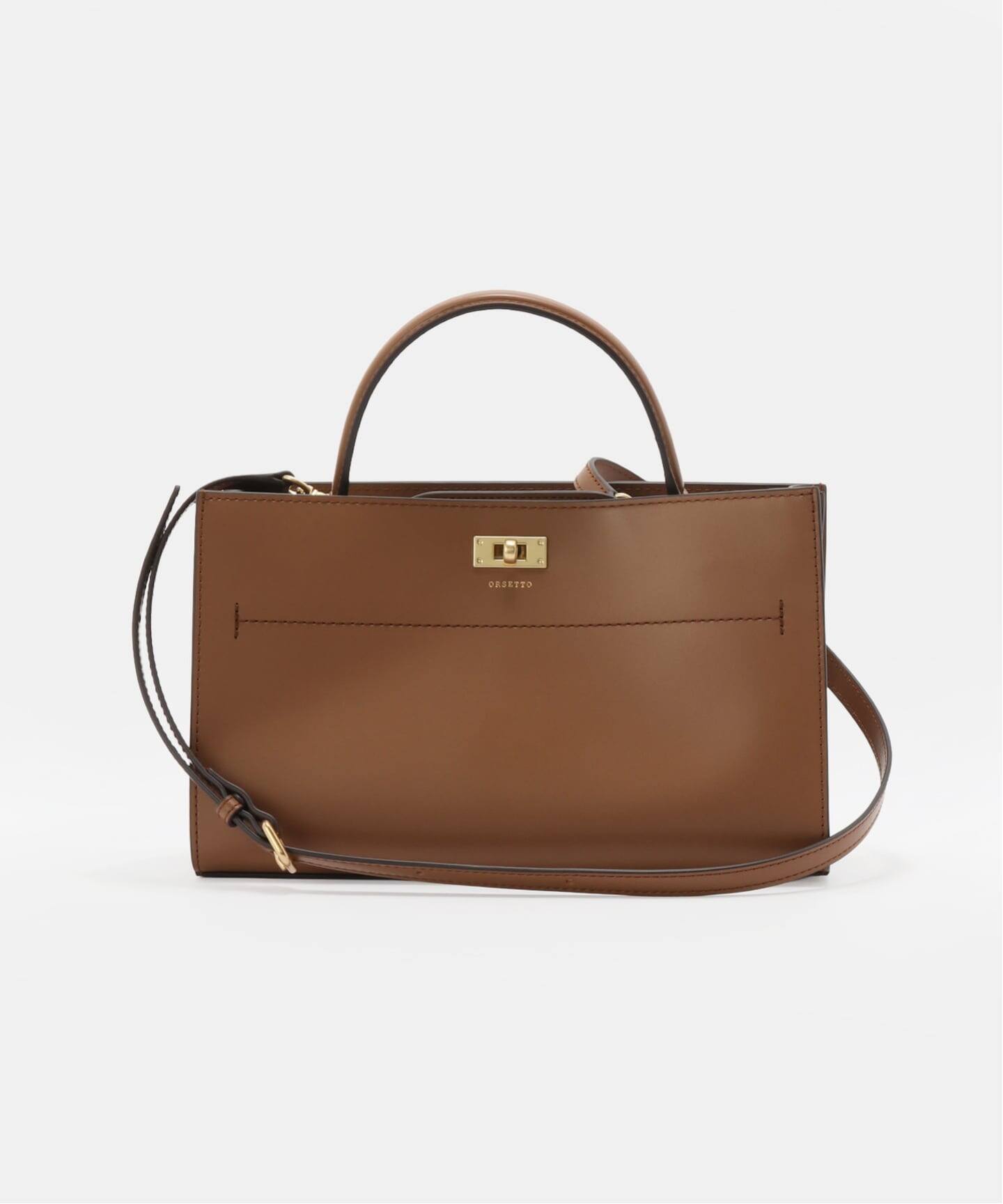 ORSETTO/オルセット ワンハンドルSHOULDERツキ カナグバッグ