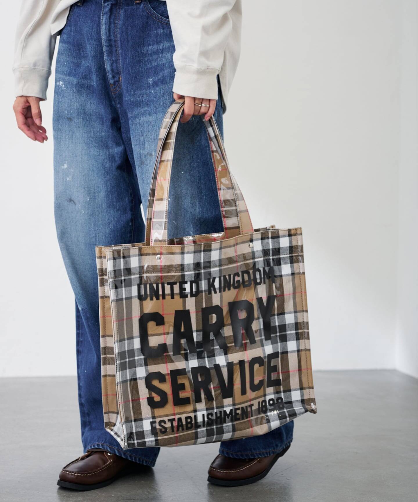 YARMO THE UNIFORM×DUDE SIGNS×FRAMEWORK British Sch（トートバッグ