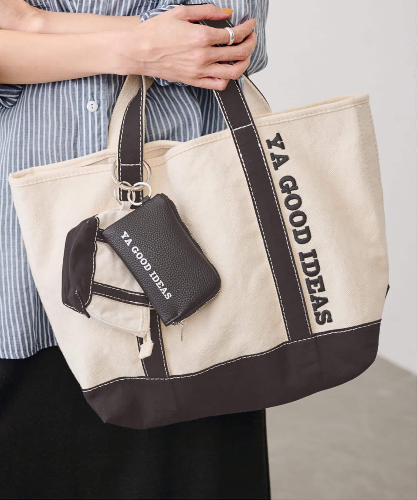 FRAMeWORK YA GOOD IDEAS BIG＆MINI TOTE M フレームワーク FRAMeWORK ≪予約≫YA GOOD IDEAS BIG＆MINI