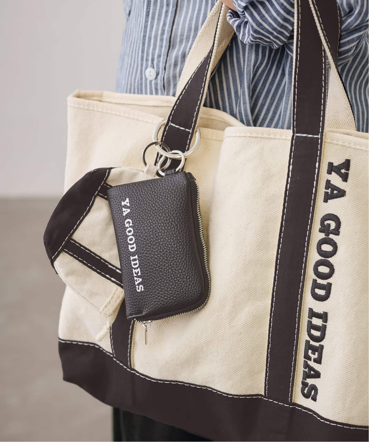 新品 FRAMeWORK YA GOOD IDEAS BIG&MINI TOTE ≪追加≫YA GOOD IDEAS BIG＆MINI TOTE M 2（トートバッグ