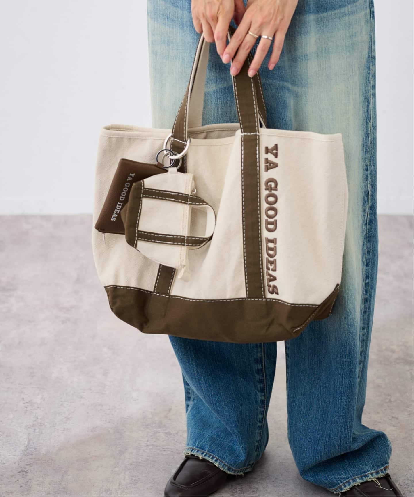 FRAMeWORK⭐️YA GOOD IDEAS BIG&MINI TOTE XS FRAMeWORK｜YA GOOD IDEAS BIG&MINI TOTE POACH XS | Rakuten