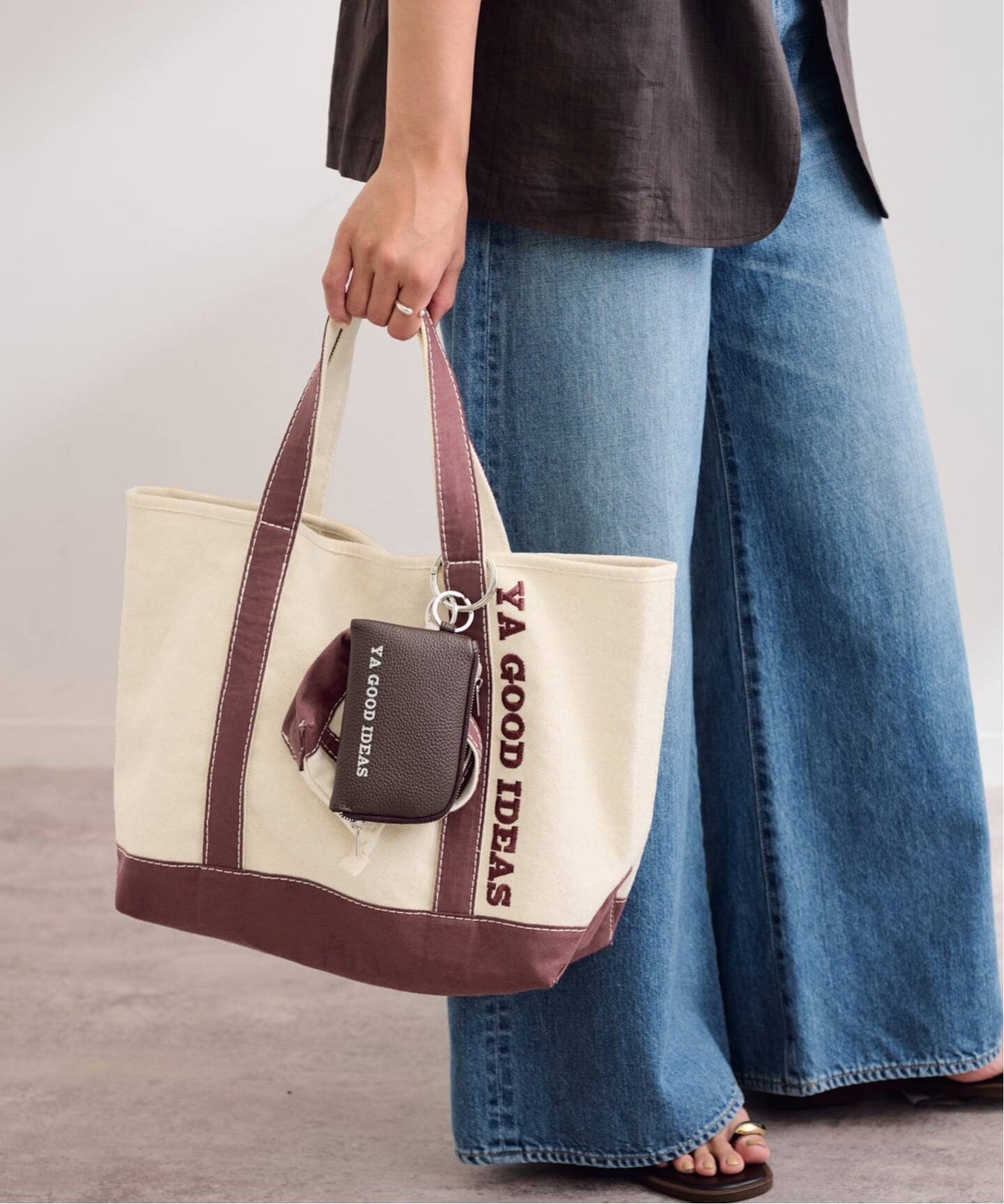 FRAMeWORK YA GOOD IDEAS BIG＆MINI TOTE M赤 フレームワーク FRAMeWORK ≪追加予約≫YA GOOD IDEAS BIG＆MINI