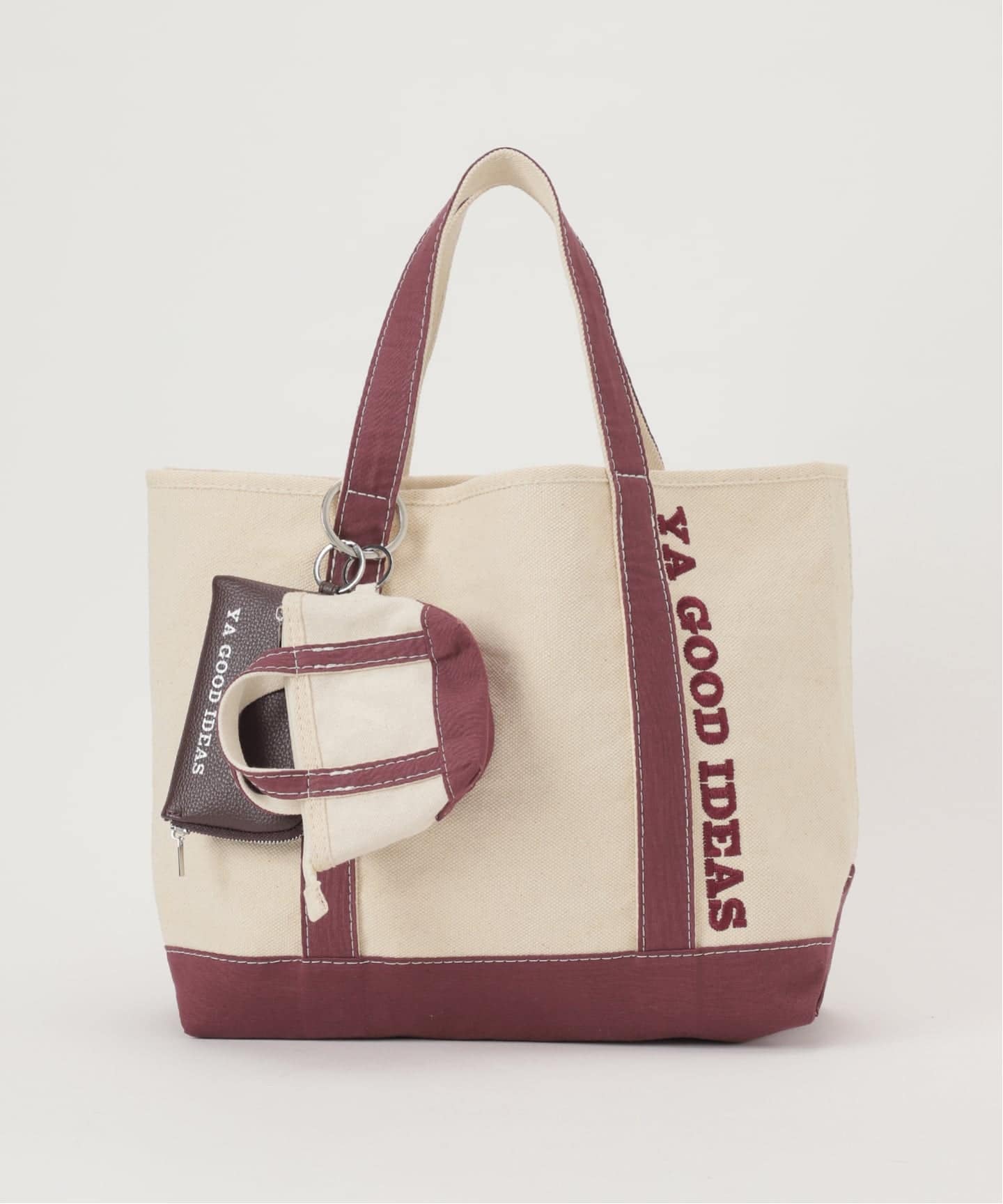 限定値下【新品未使用】YA GOOD IDEAS BIG＆MINI TOTE M ≪WEB限定 / 追加予約≫YA GOOD IDEAS BIG&MINI TOTE M（トートバッグ