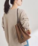 BRICK/ブリック　別注ULTRA SUEDE FABRIC POOLバッグ