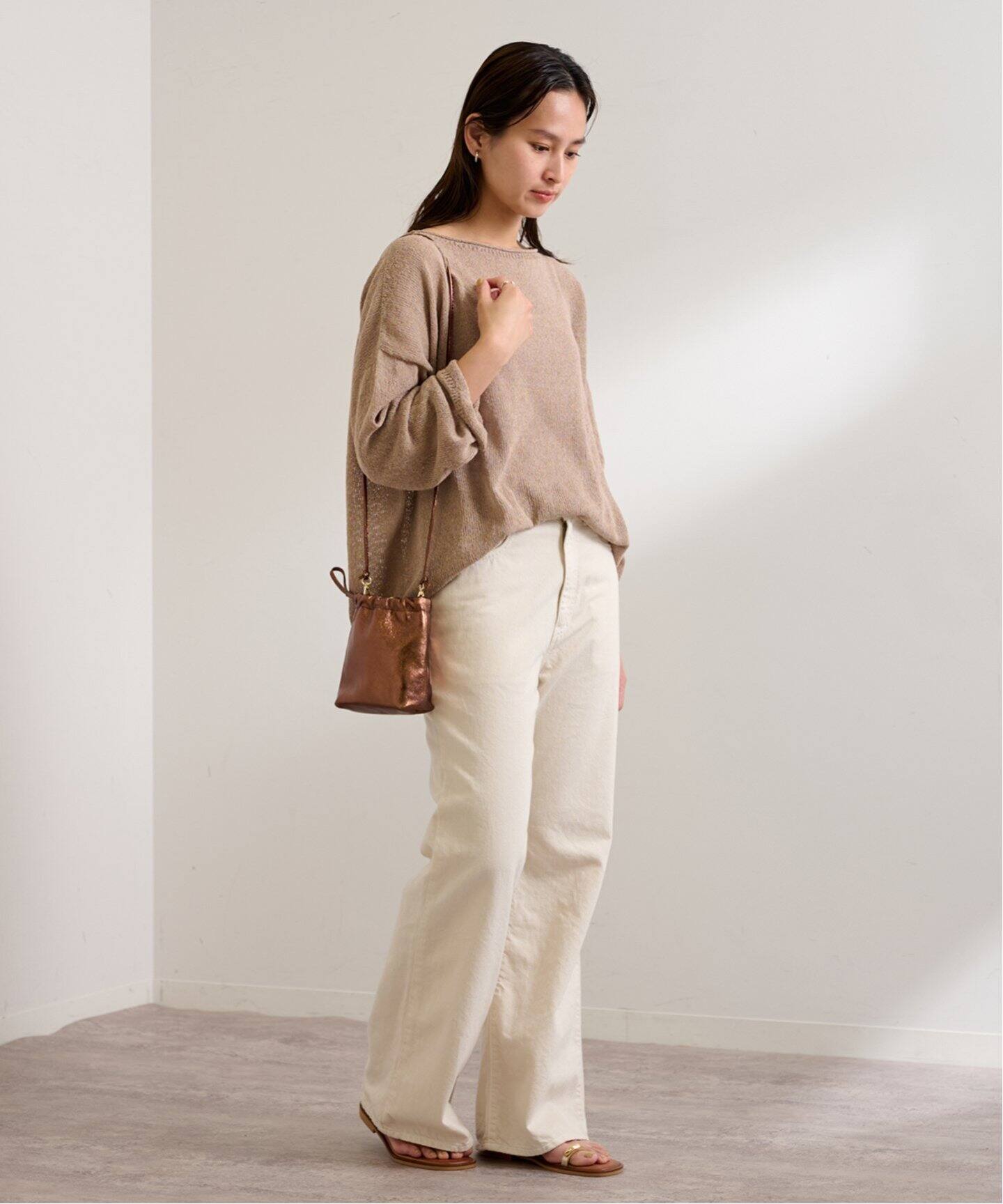 AULENTTI(オウレンティ) mini キンチャク SHOULDER BAG AULENTTI/オウレンティ miniキンチャクSHOULDER（ショルダーバッグ