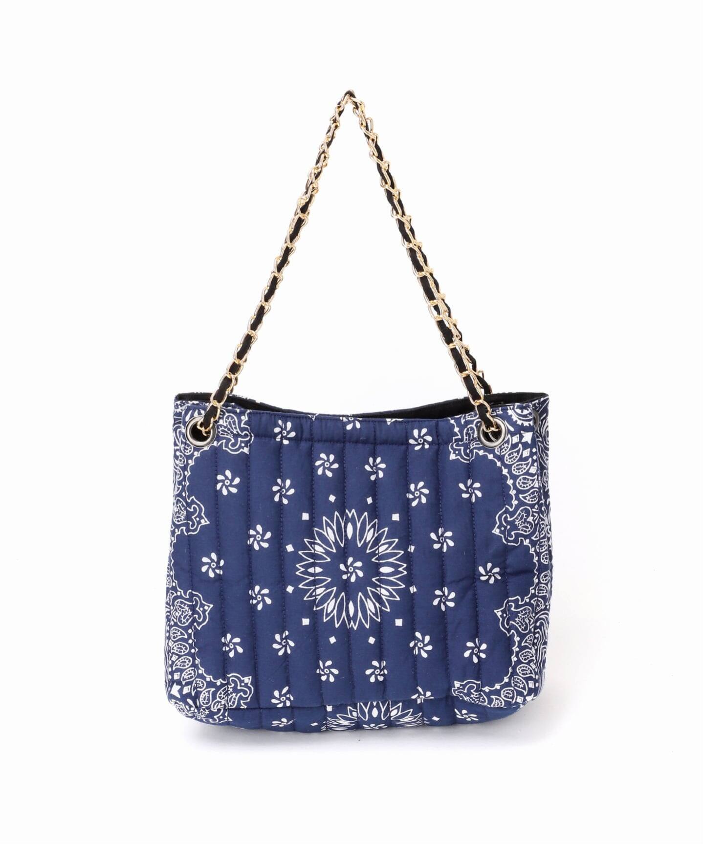 FRAMeWORK MALUS/マリュス バンダナキルティングショルダーBAG ≪追加≫MALUS/マリュス バンダナキルティングショルダーバッグ
