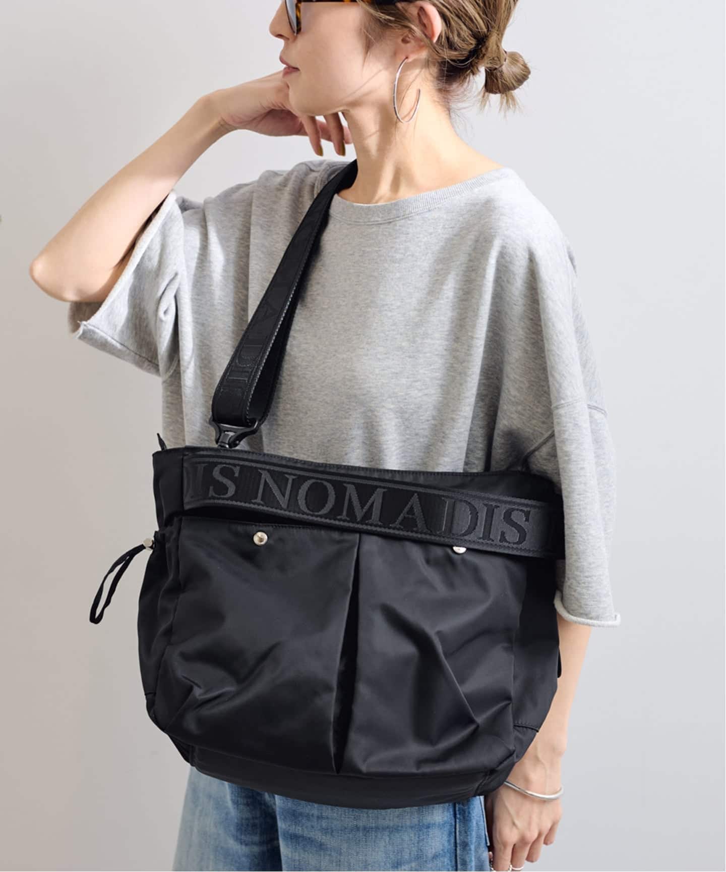 FRAMeWORK NOMADIS別注BASQUE ショルダーバッグ ≪WEB限定追加≫NOMADIS/ノマディス BASQUE M SLD 4（ショルダー