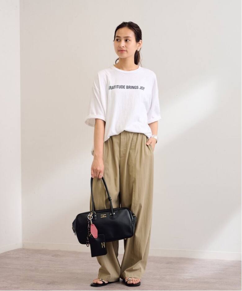 YOUNG&OLSEN 別注SMOOTH LEATHER STUDENT M KHWL（ハンドバッグ 