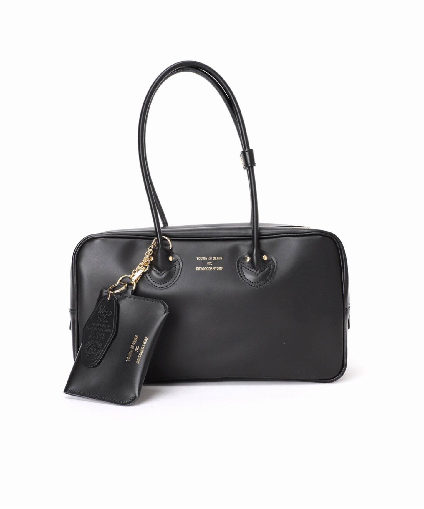YOUNG&OLSEN 別注SMOOTH LEATHER ブラウン YOUNG&OLSEN 別注SMOOTH LEATHER STUDENT M KHWL（ハンドバッグ
