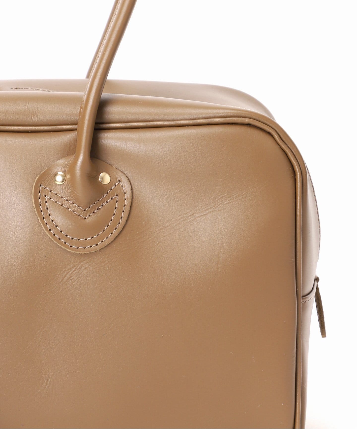 YOUNG&OLSEN 別注SMOOTH LEATHER ブラウン YOUNG&OLSEN 別注SMOOTH LEATHER STUDENT M KHWL（ハンドバッグ