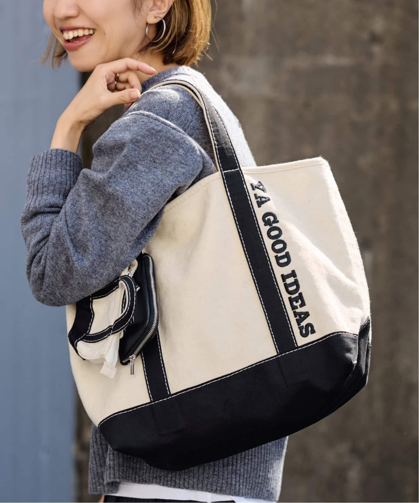 FRAMeWORK YA GOOD IDEAS BIG＆MINI TOTE M赤 フレームワーク FRAMeWORK ≪予約≫YA GOOD IDEAS BIG＆MINI