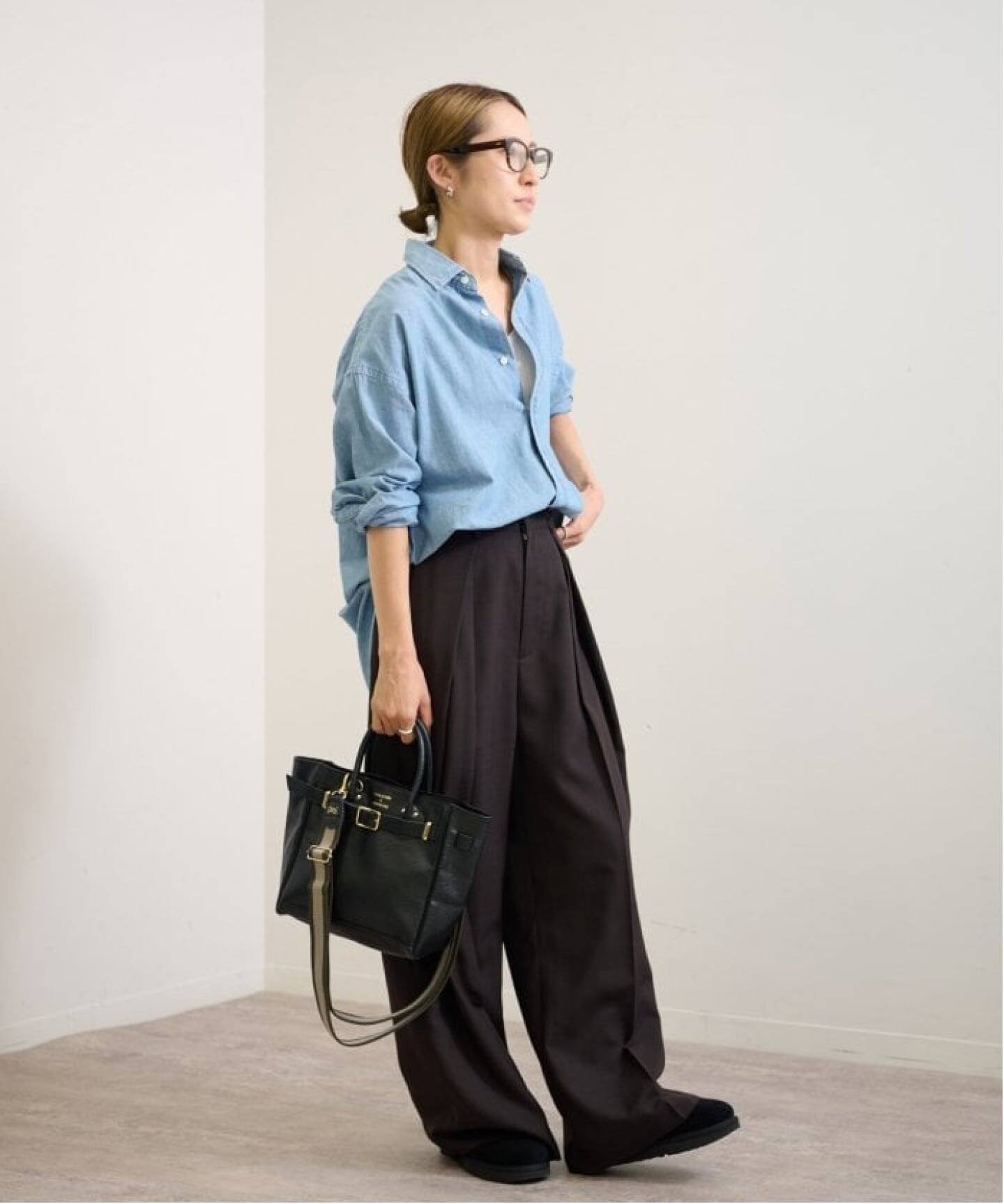 ≪追加≫YOUNG&OLSEN 別注ストラップ付きベルトバッグ（ショルダー