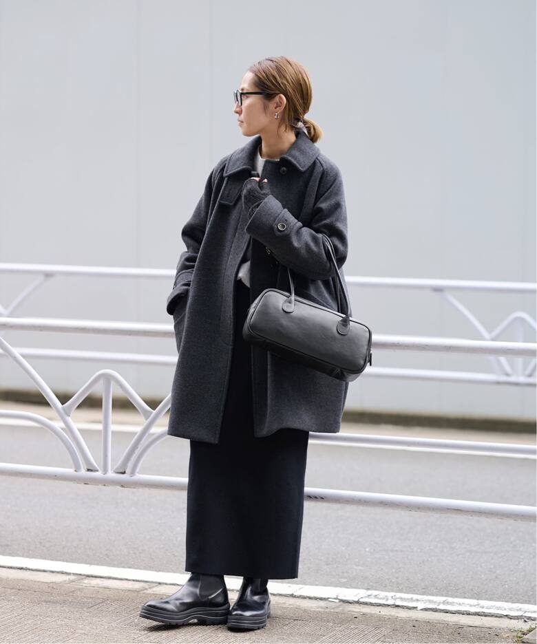 ≪WEB限定 / 追加≫AULENTTI/オウレンティ 別注ロングハンドルボストン 