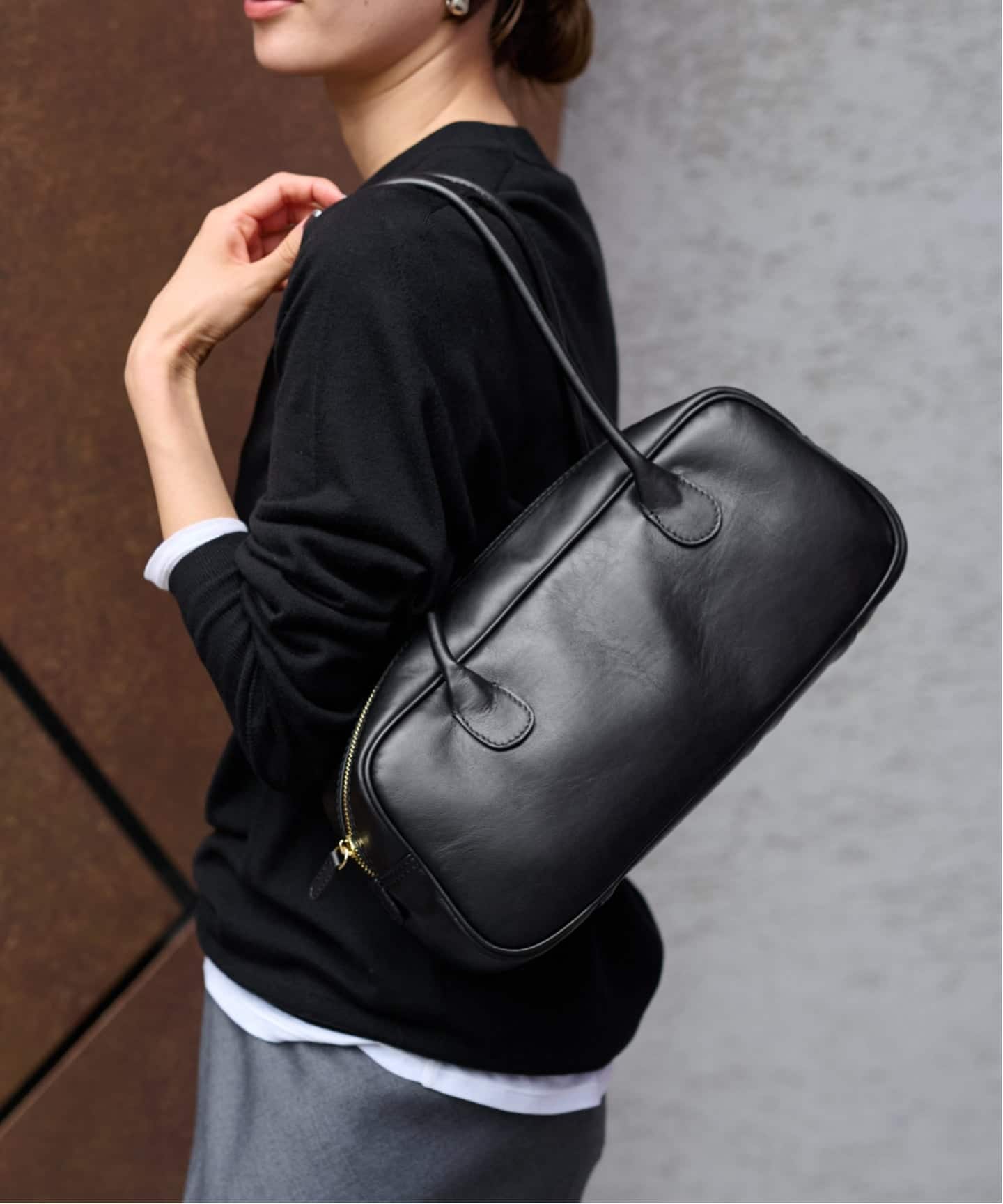 FRAMeWORK AULENTTI/オウレンティ別注ロングハンドルボストン ≪WEB限定 / 追加予約≫AULENTTI/オウレンティ 別注ロングハンドル