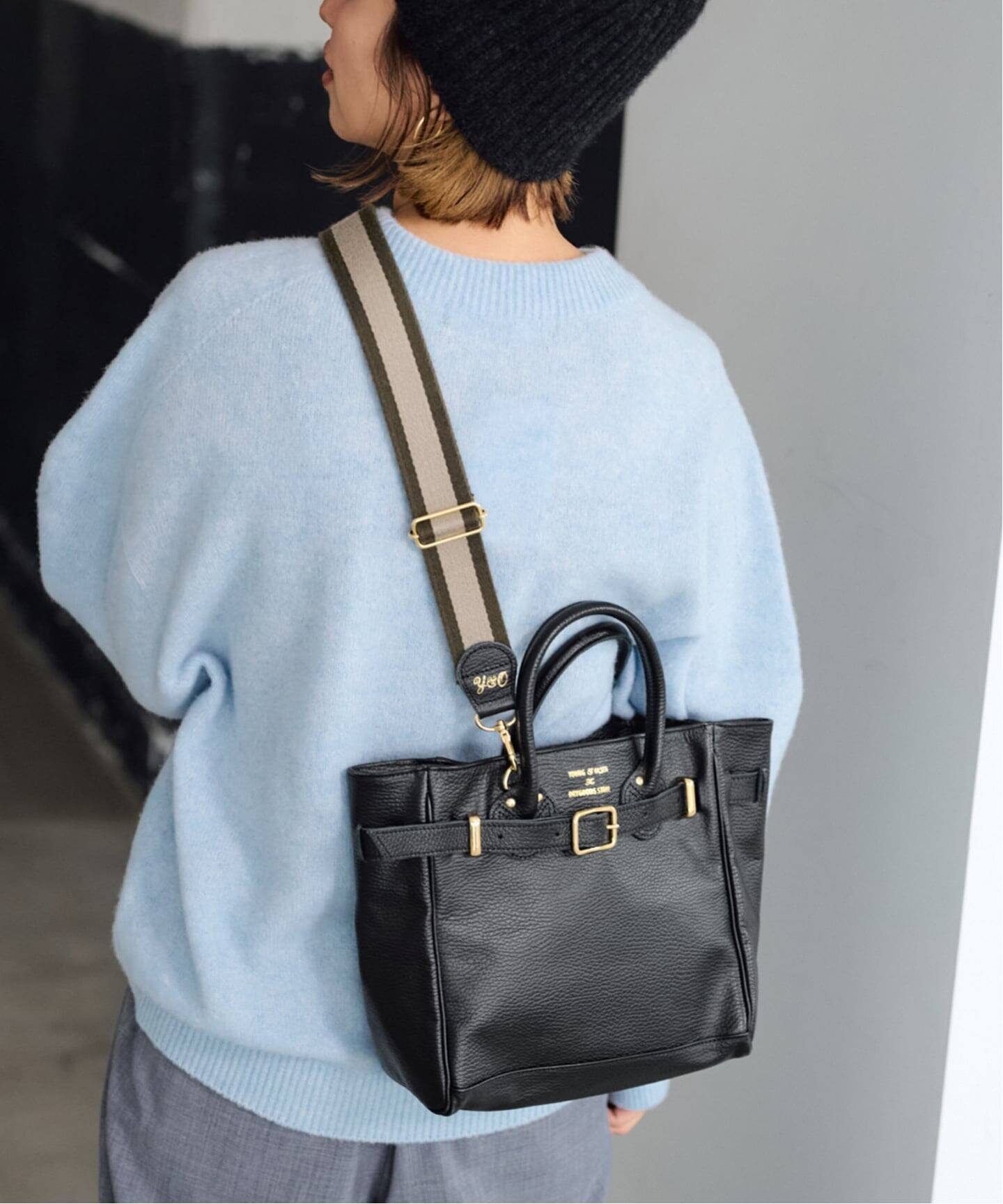 ≪WEB限定 / 追加≫YOUNG&OLSEN 別注ストラップ付きベルトバッグ 2