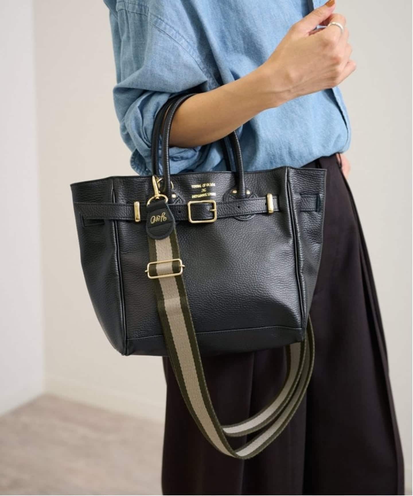 YOUNG & OLSEN フレームワーク別注 ショルダーバッグ ≪追加≫YOUNG＆OLSEN 別注ストラップ付きベルトバッグ4