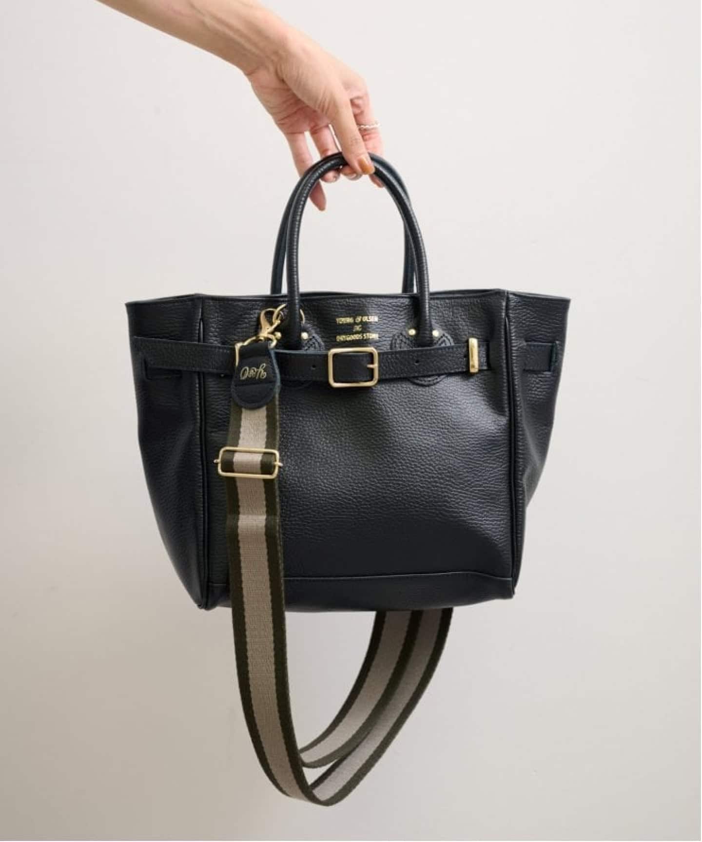 【YOUNG&OLSEN】別注ストラップ付きベルトバッグ2☆ベージュ ≪WEB限定追加≫YOUNG＆OLSEN 別注ストラップ付きベルトバッグ