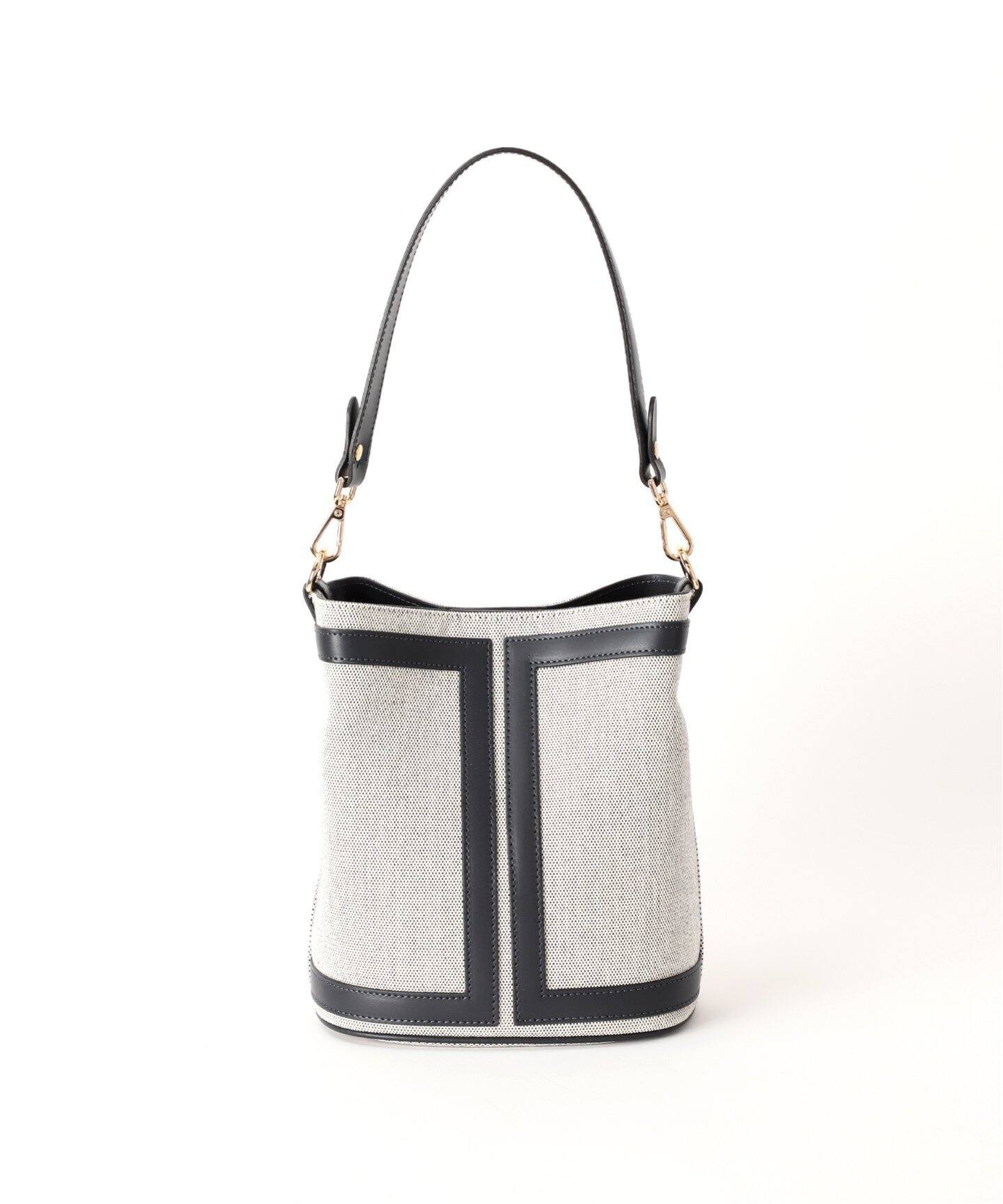 GIANNI NOTARO/ジャンニノターロ キャンバス×レザーバッグ（ショルダー  