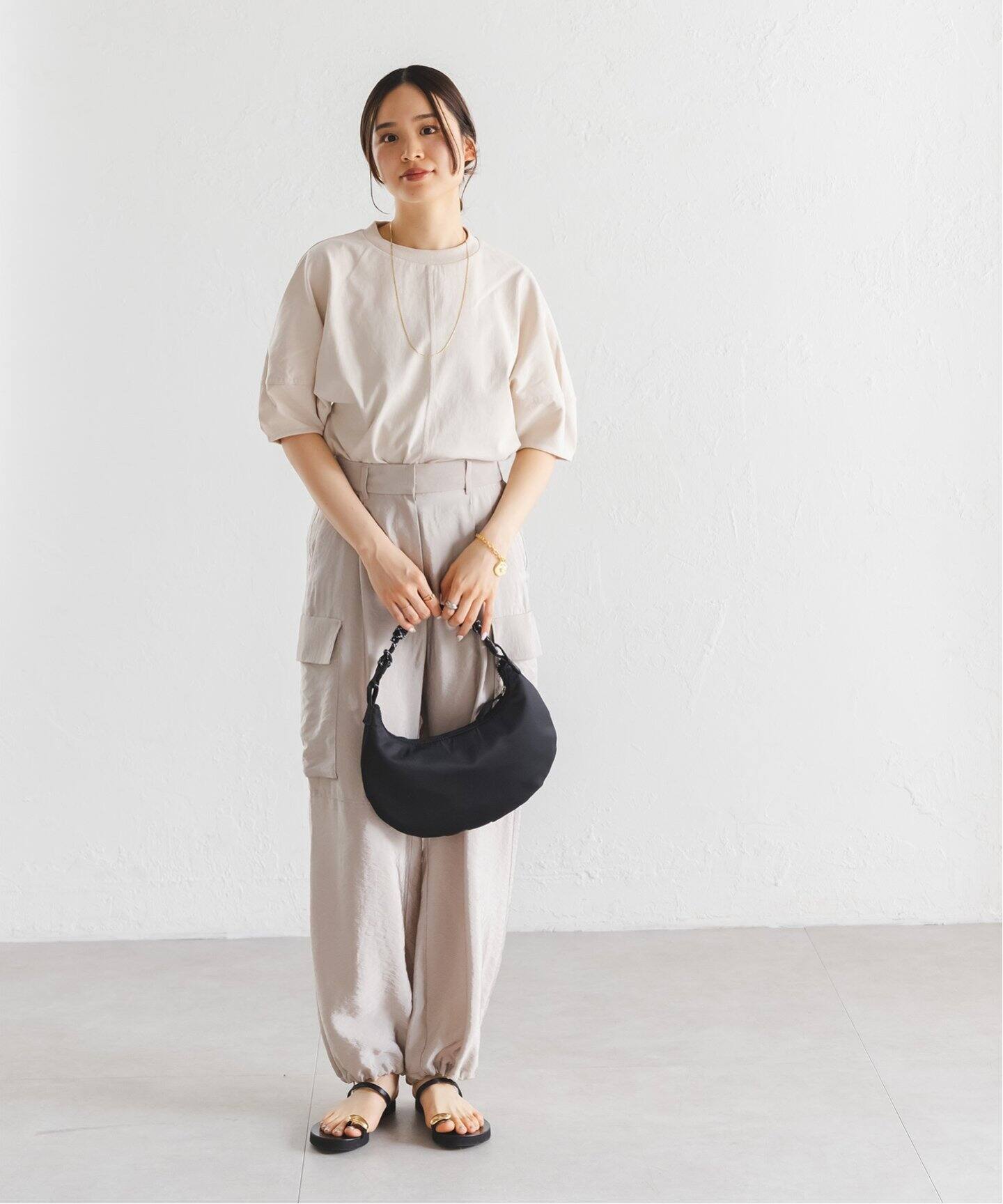 LE VERNIS/ルベルニ Cord moon bag S（ショルダーバッグ）｜NOBLE 