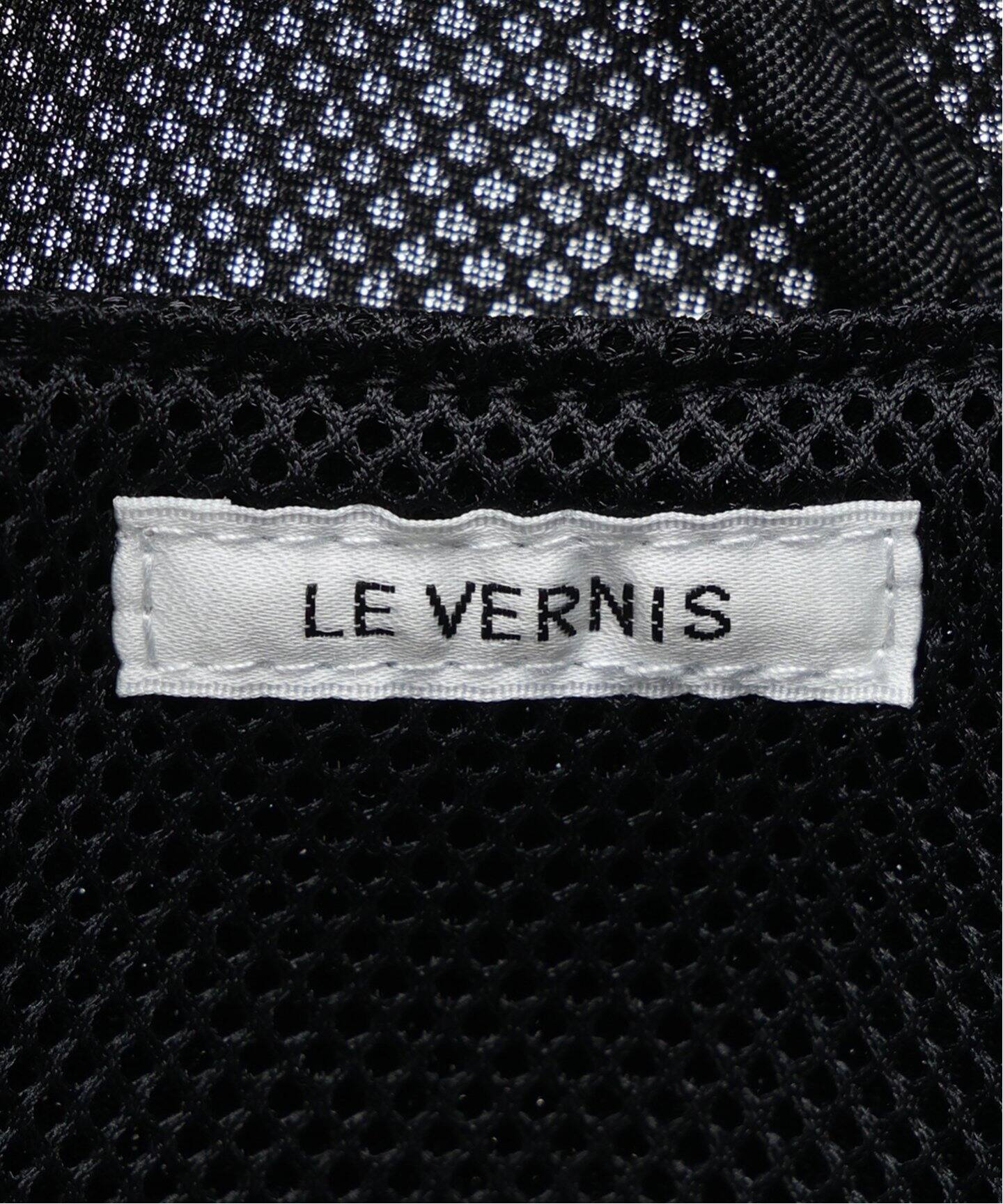 【新品】ルベルニ パラコード ハンドル メッシュ バック ブラック 黒 WEB限定追加3》LE VERNIS/ルベルニ パラコードハンドルメッシュ