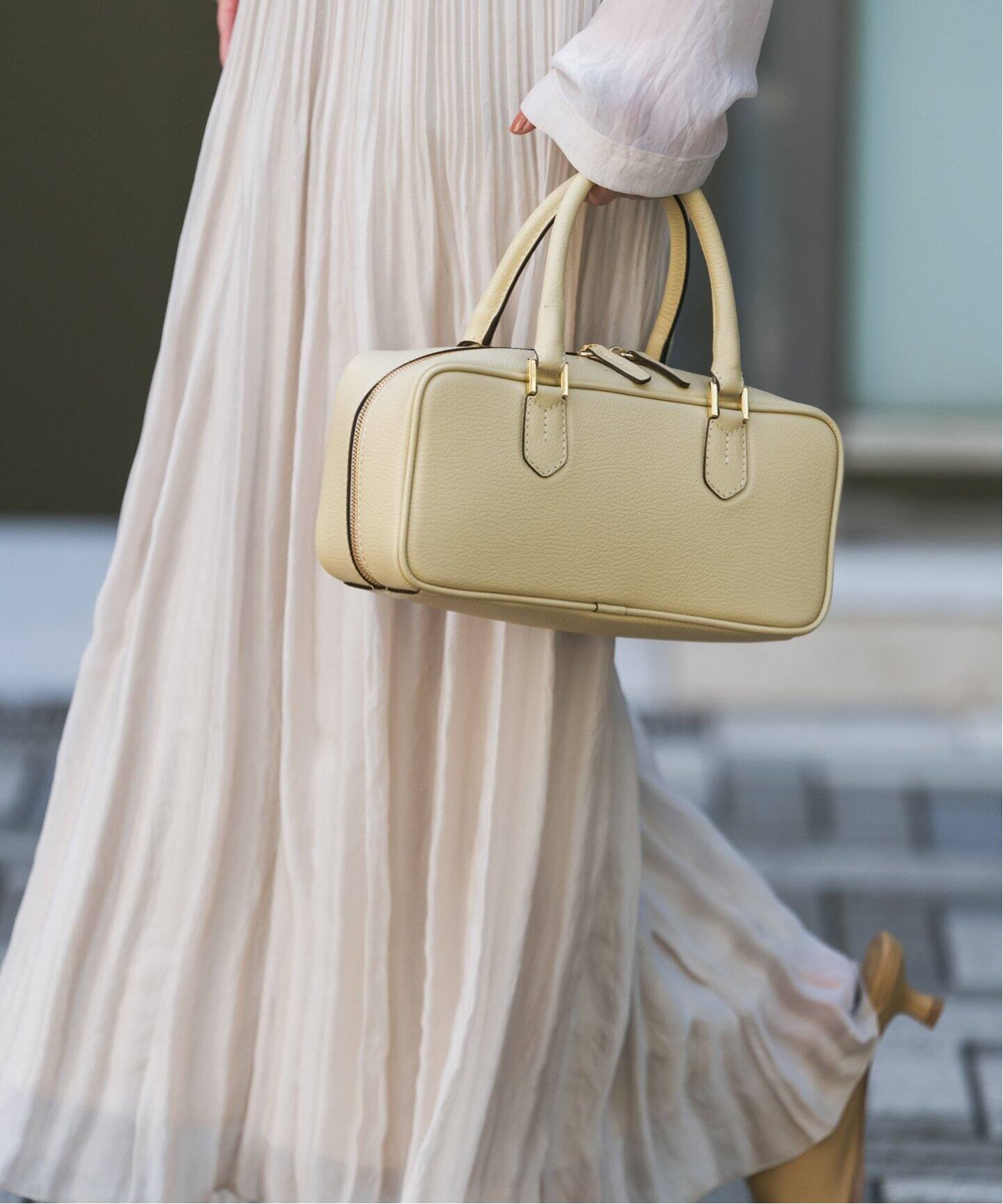 LORISTELLA/ロリステッラ スクエアボストンバッグ（ショルダーバッグ  