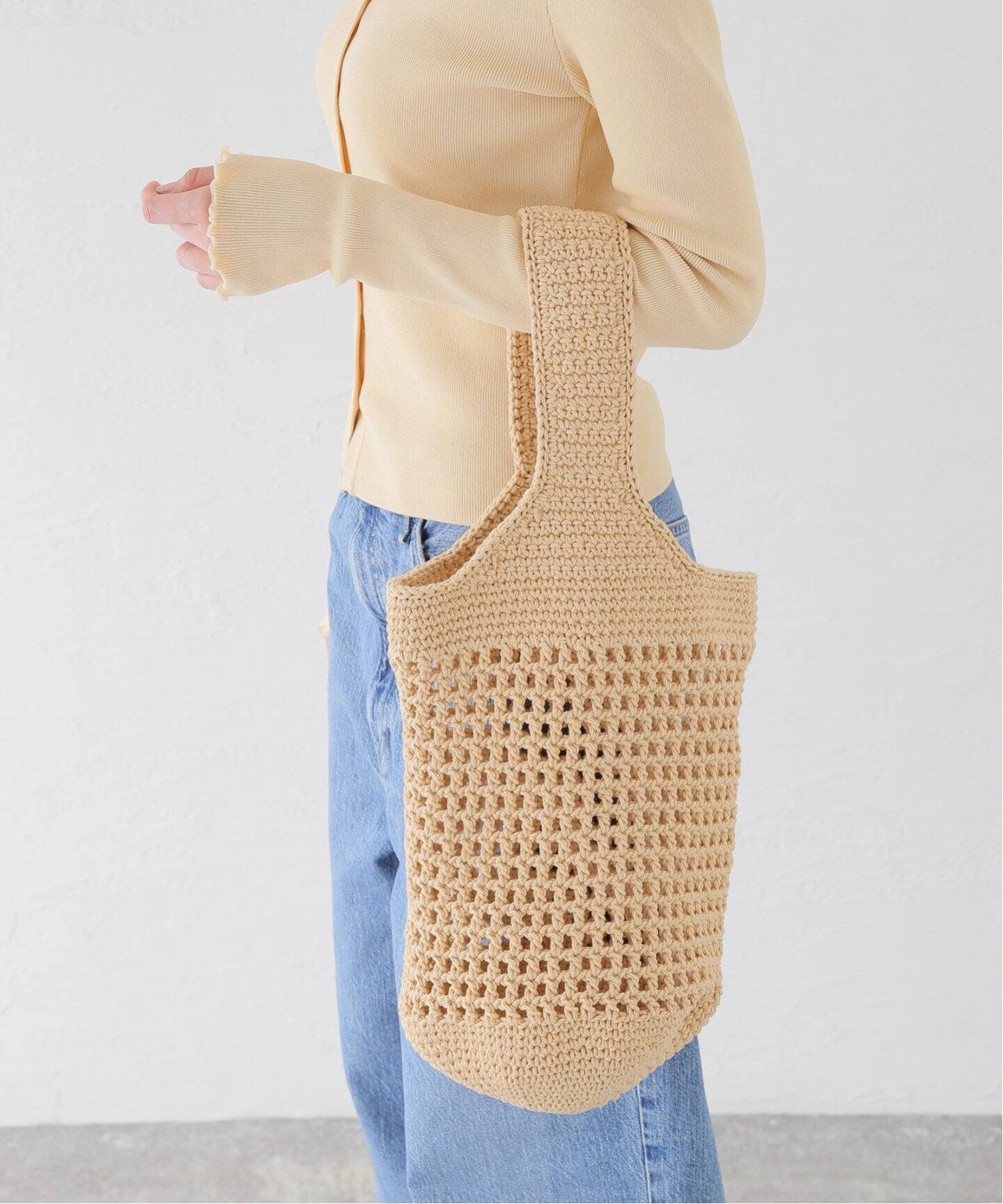 EENK/インク Crochet Shoulder Bag（かごバッグ）｜NOBLE（ノーブル 