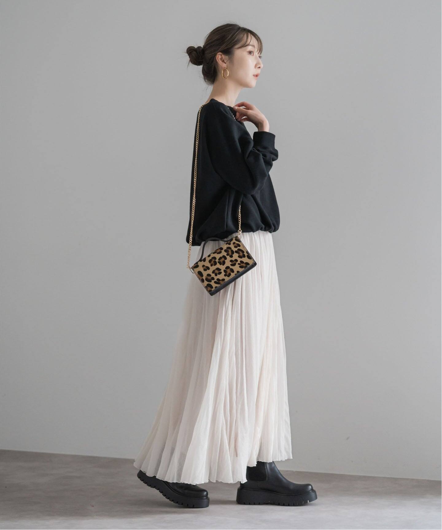 NOBLE別注》Maison Vincent/メゾンヴァンサン ヘアカーフチェーンBAG 