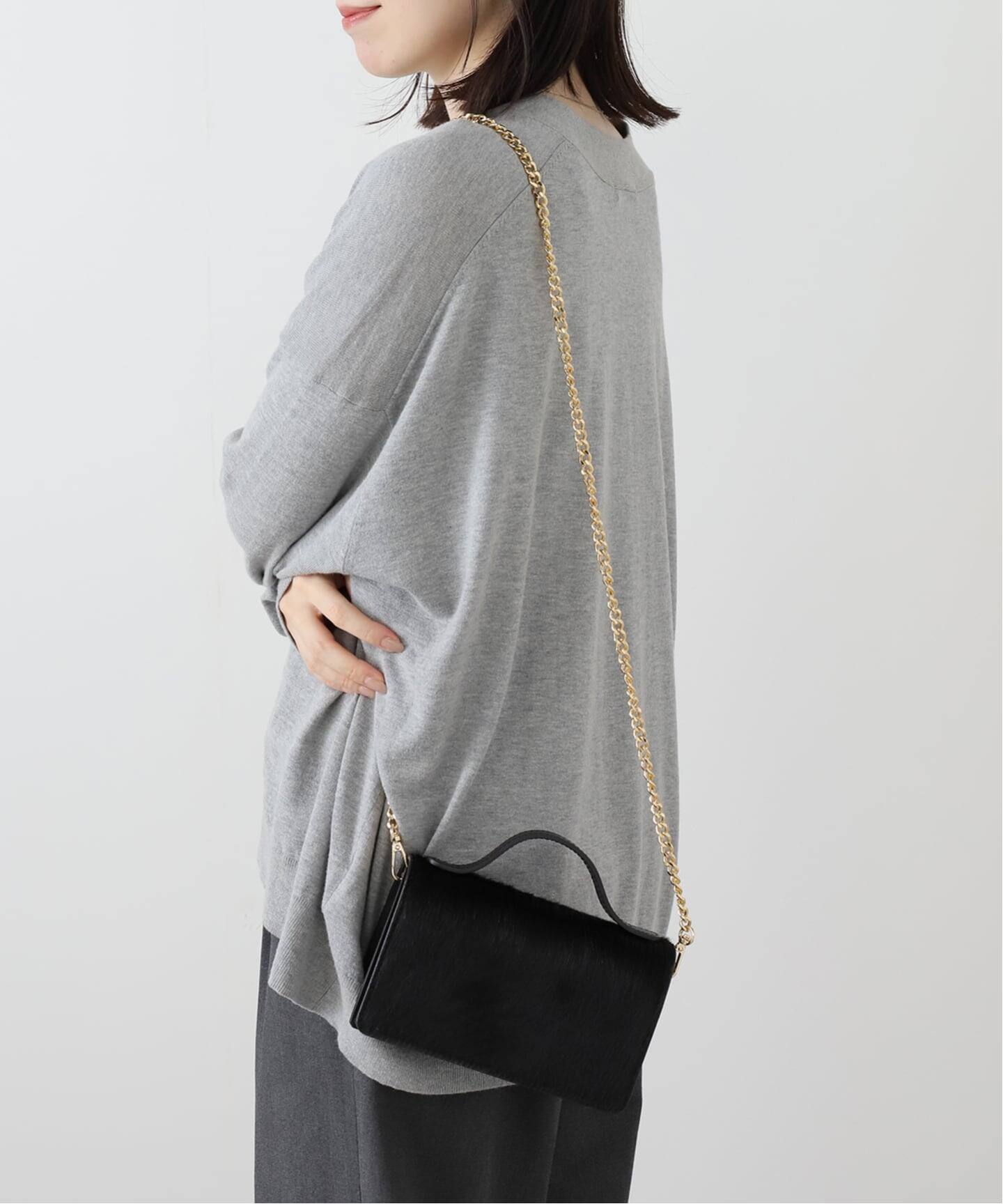NOBLE別注》Maison Vincent/メゾンヴァンサン ヘアカーフチェーンBAG 