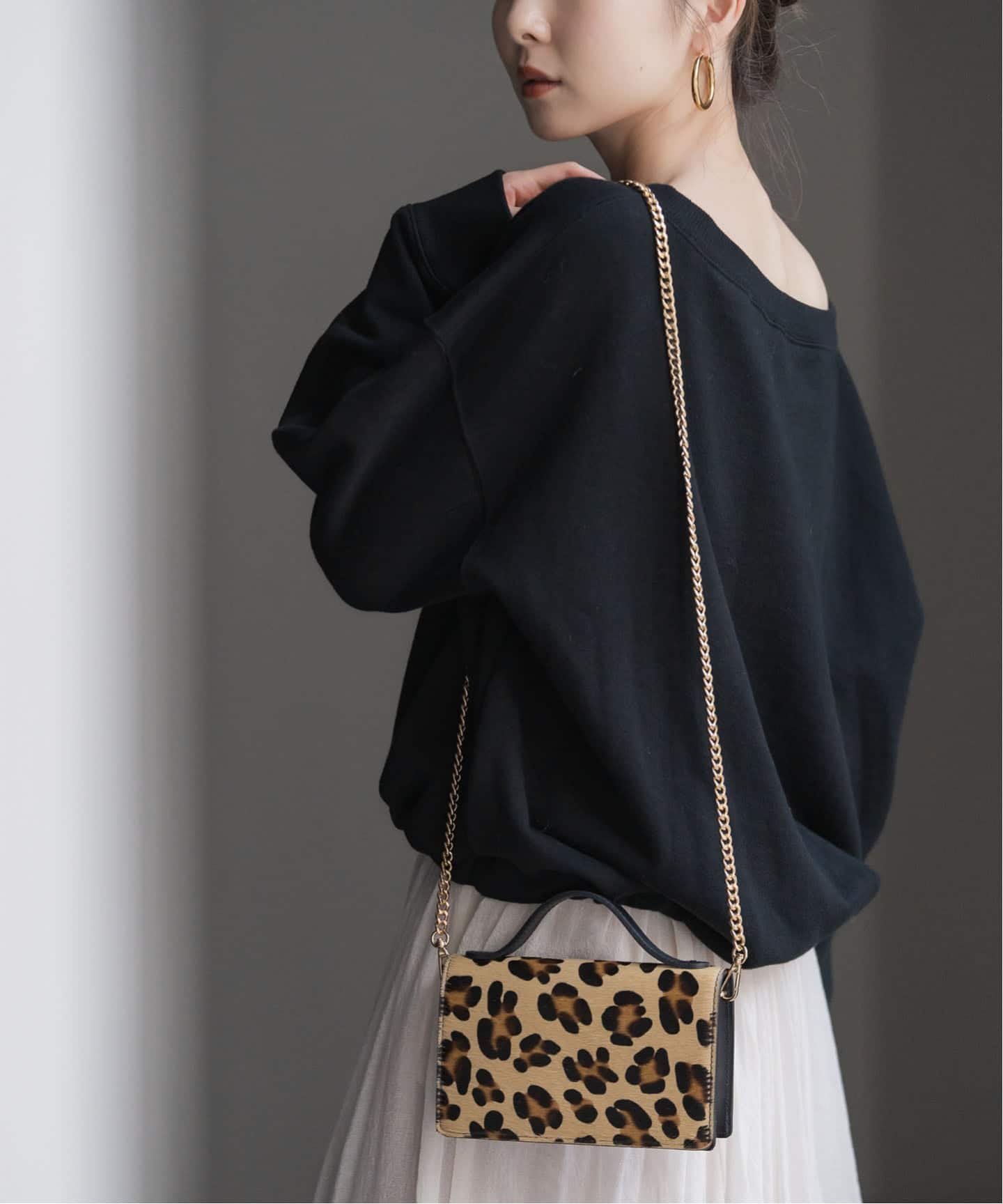 《NOBLE別注》Maison Vincent/メゾンヴァンサン ヘアカーフチェーンBAG