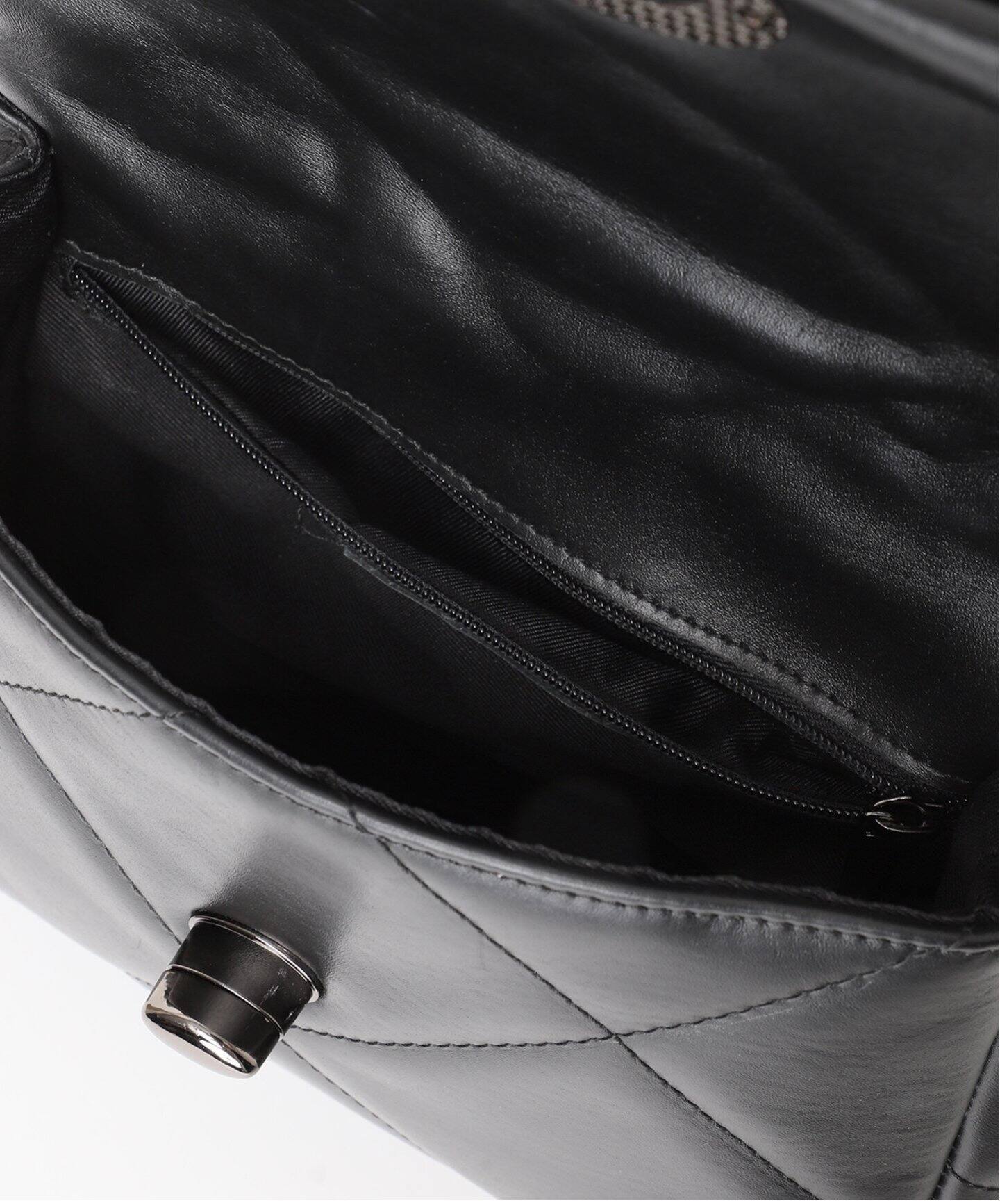 NOBLE別注》Maison Vincent パッファーキルティングチェーンバッグ