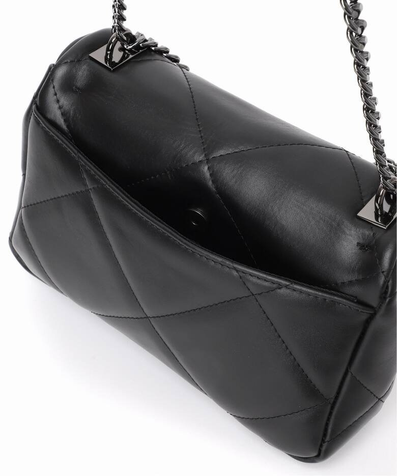 NOBLE別注》Maison Vincent パッファーキルティングチェーンバッグ 