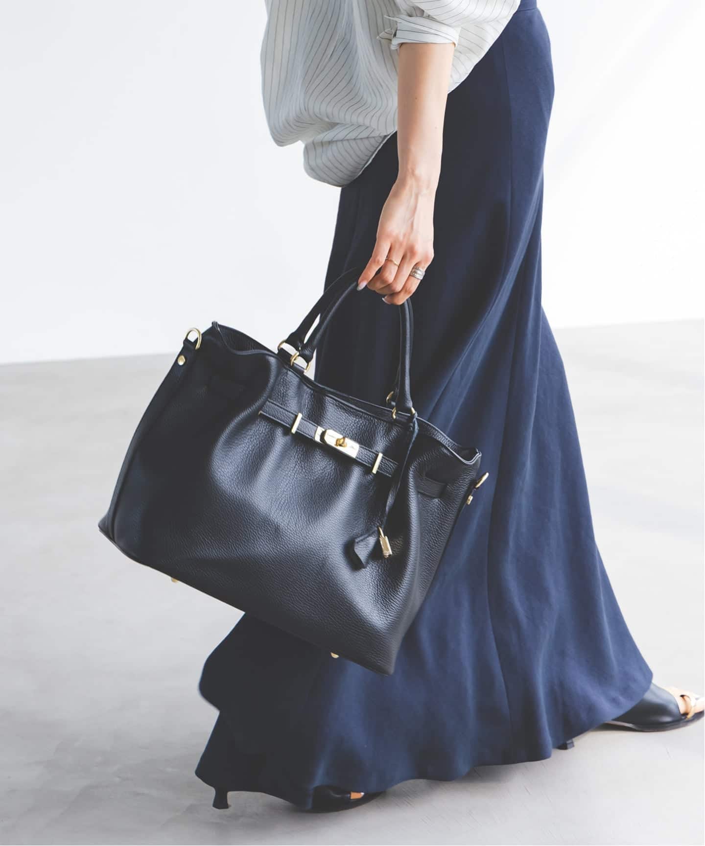 追加》MILOS/ミロス 金具付きトート（ショルダーバッグ）｜NOBLE