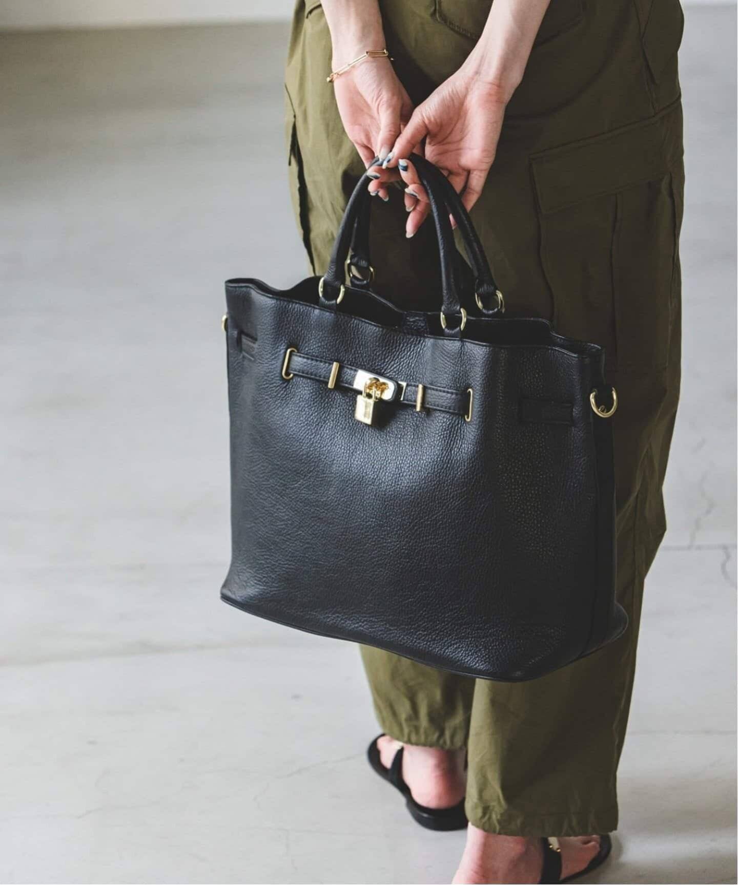 追加》MILOS/ミロス 金具付きトート（ショルダーバッグ）｜NOBLE