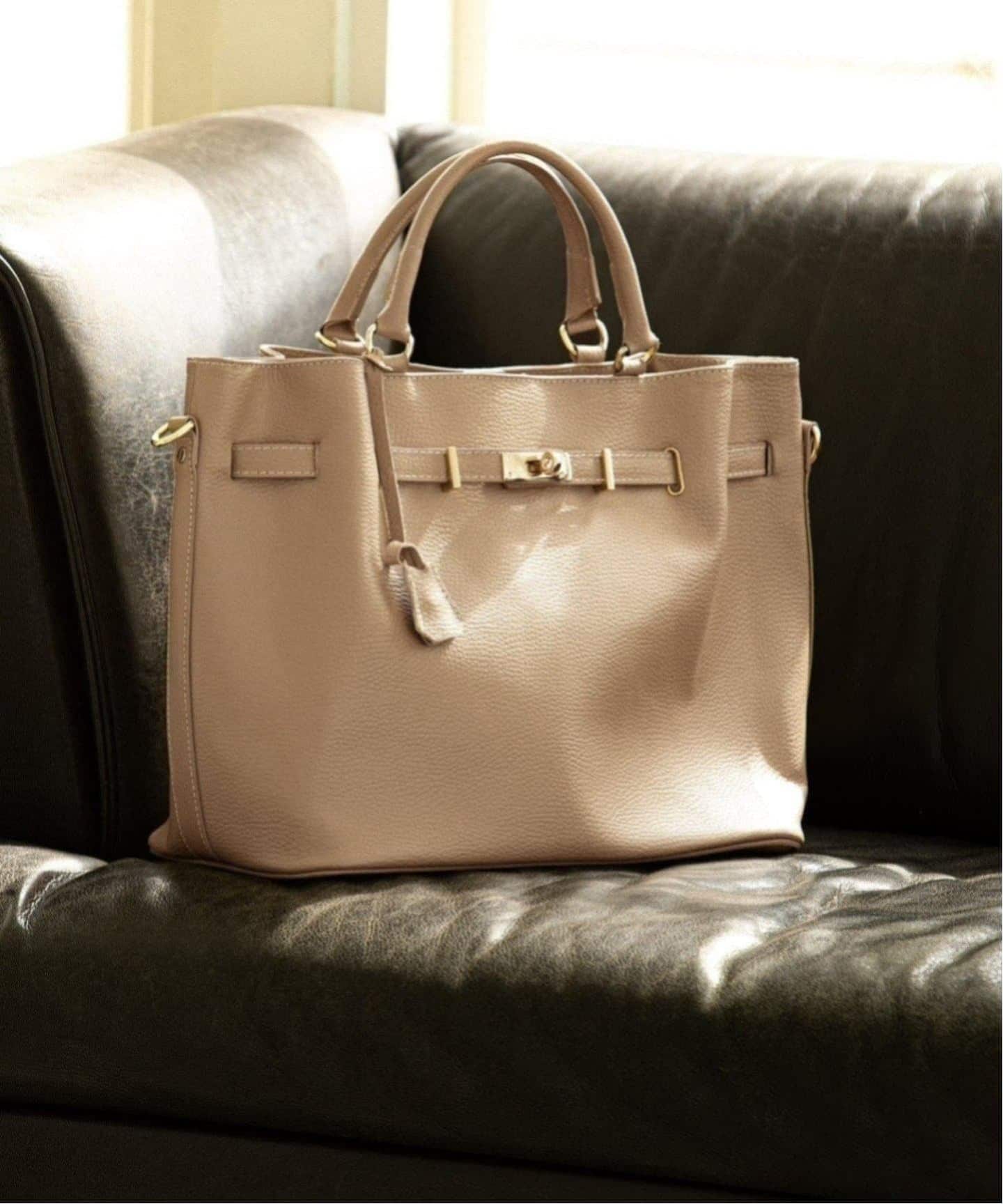 追加》MILOS/ミロス 金具付きトート（ショルダーバッグ）｜NOBLE