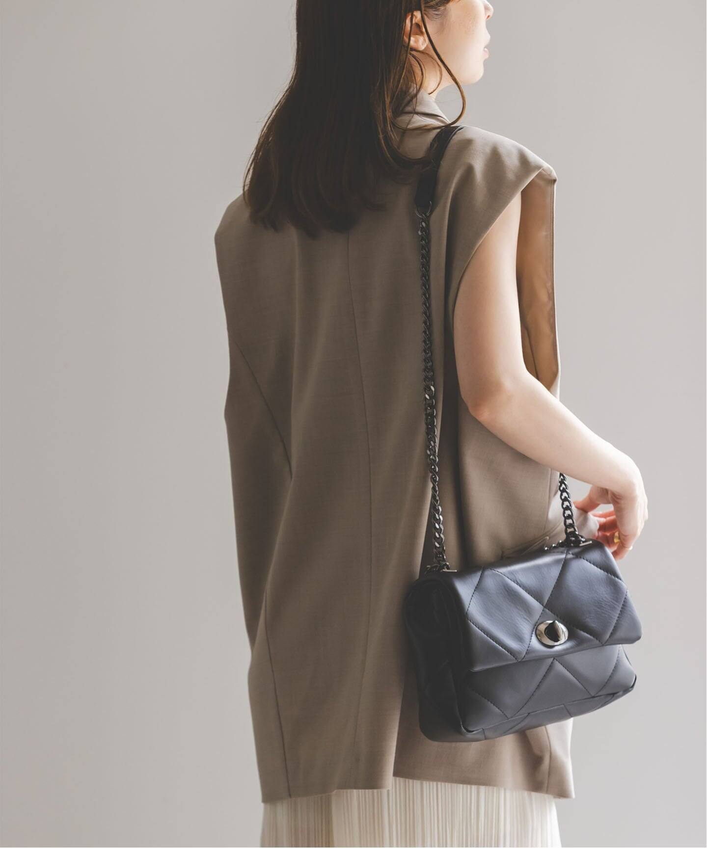 別注・追加》Maison Vincent パッファーキルティングチェーンバッグ